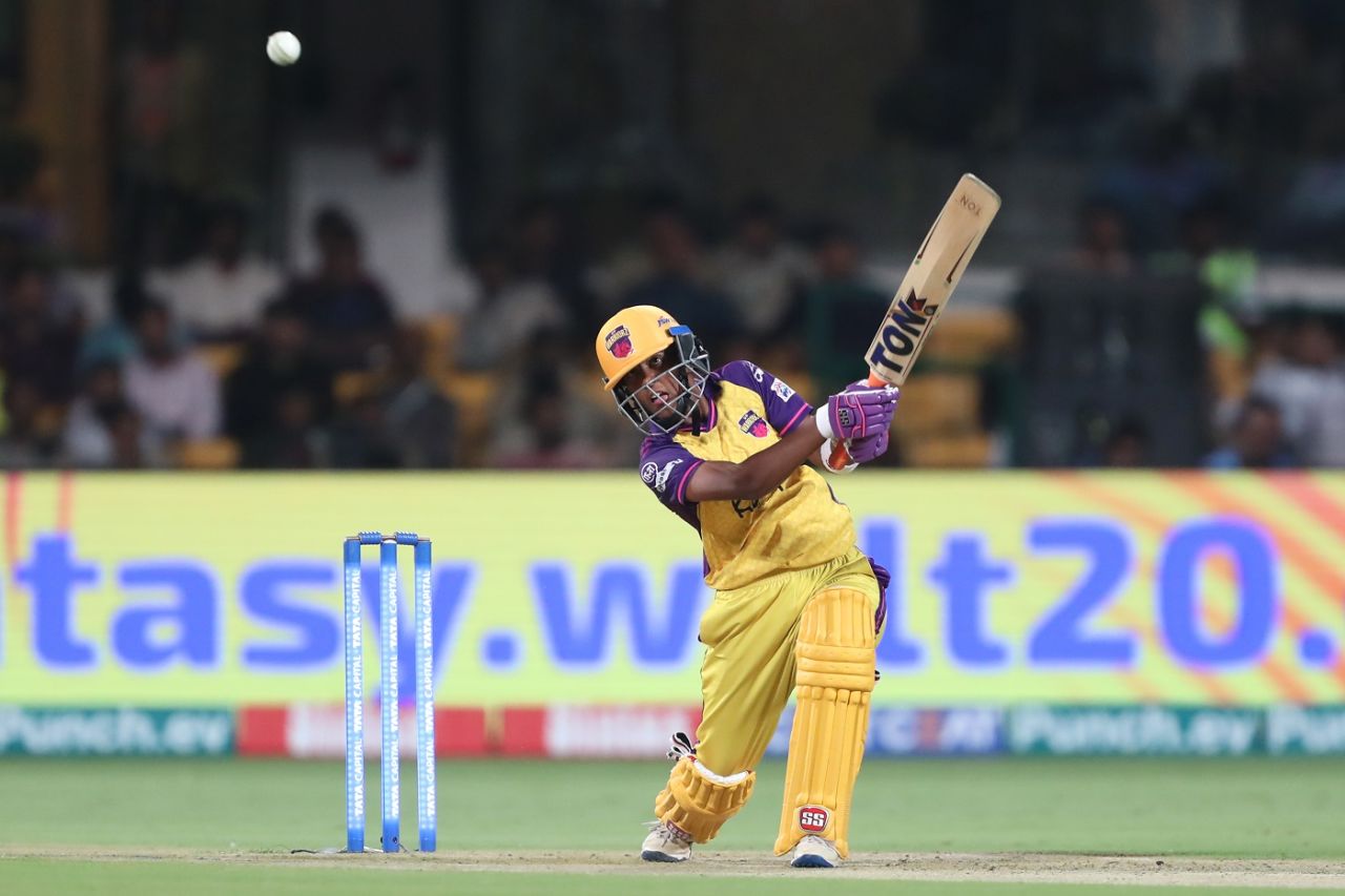 Shweta Sehrawat lifted UP Warriorz after early collapse, Delhi Capitals vs UP Warriorz, WPL, Bengaluru, February 26, 2024