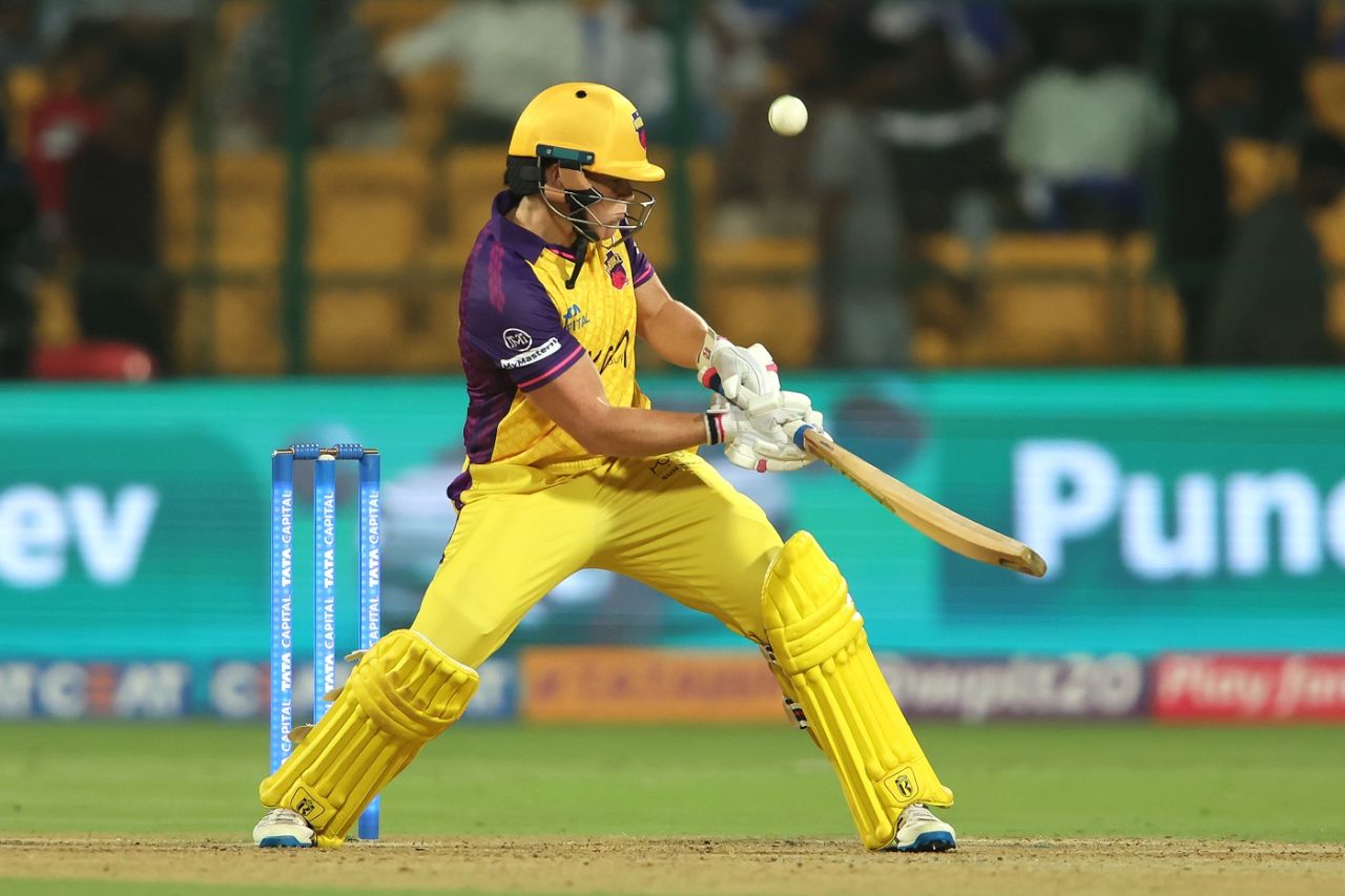 Grace Harris took the UP Warriorz home with an unbeaten 38, Mumbai Indians vs UP Warriorz, WPL, Bengaluru, February 28, 2024