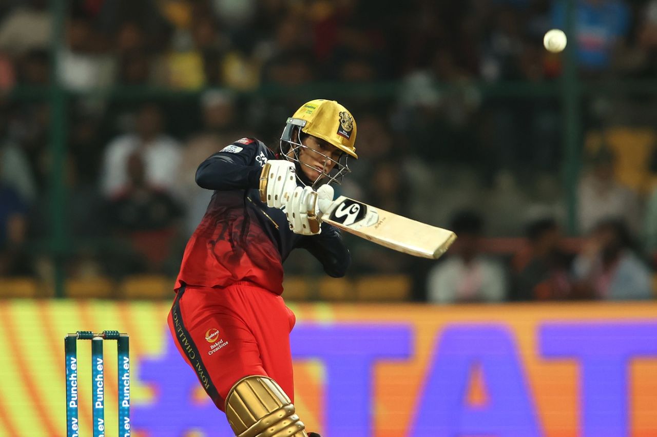 Smriti Mandhana continued to power RCB's chase, Royal Challengers Bangalore vs Delhi Capitals, WPL 2024, Bengaluru, February 29, 2024