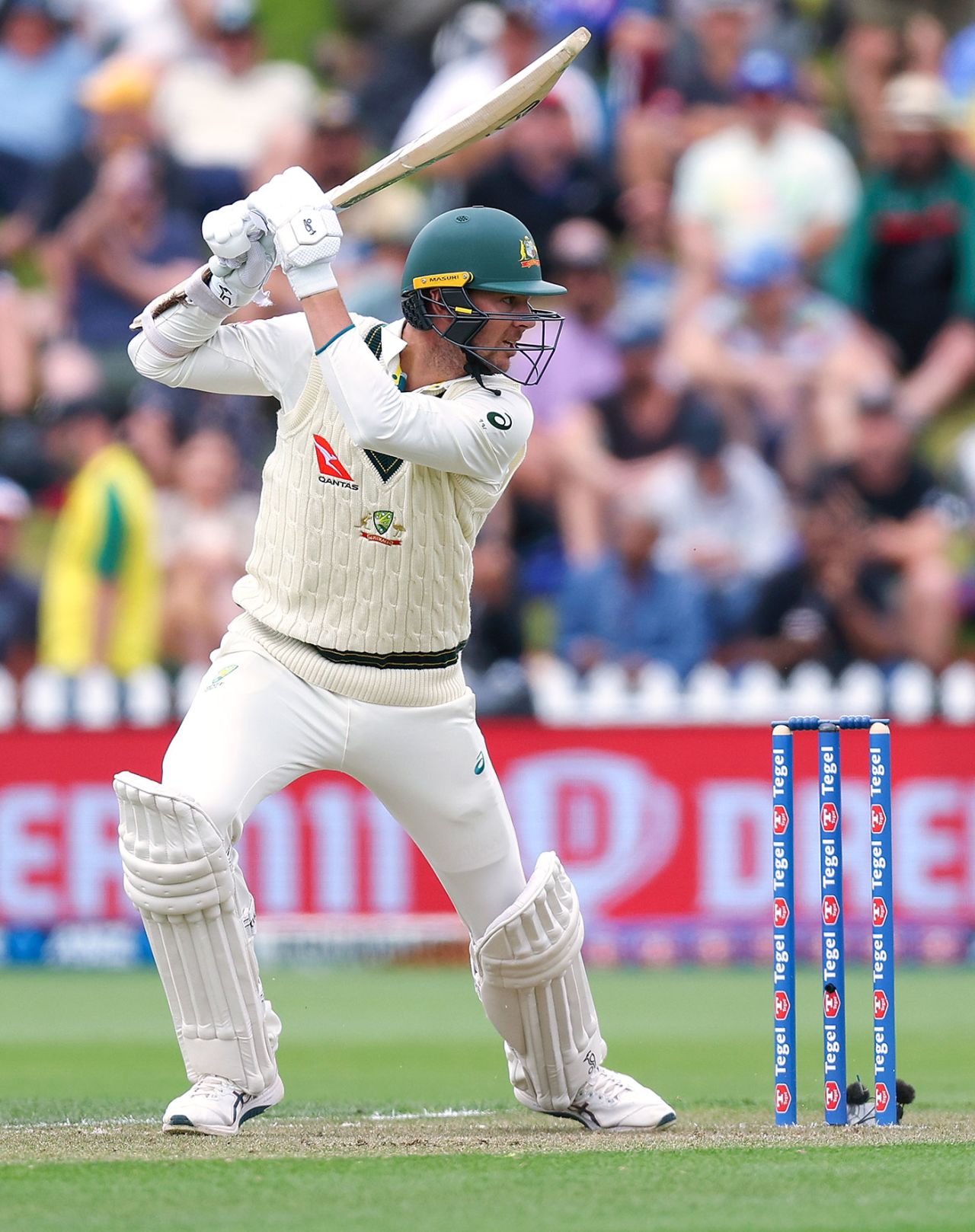 Josh Hazlewood played a vital hand at No. 11, New Zealand vs Australia, 1st Test, 2nd day, Wellington, March 1, 2024