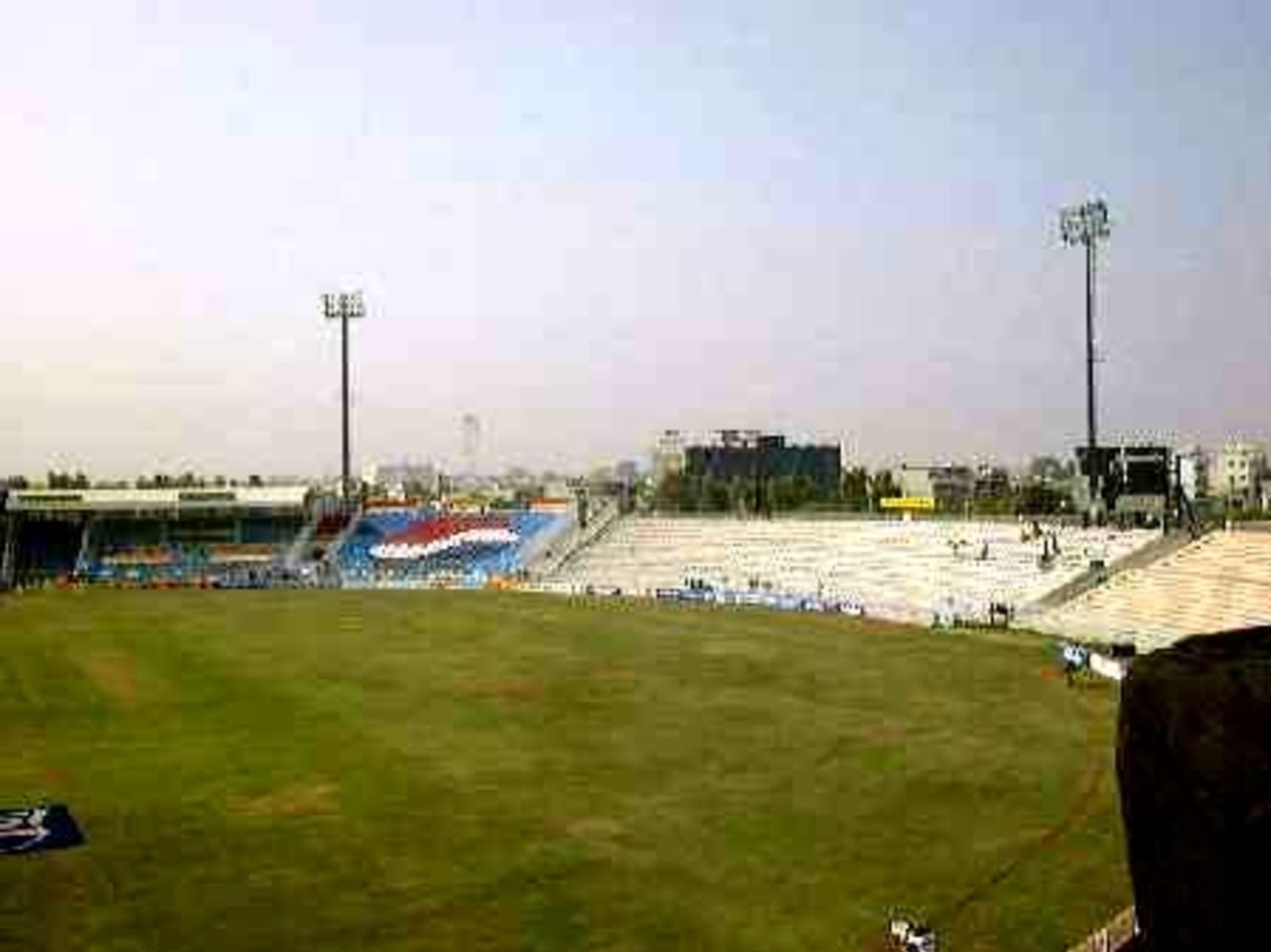 A view of the Rawalpindi Cricket Stadium, 27 Oct 2000