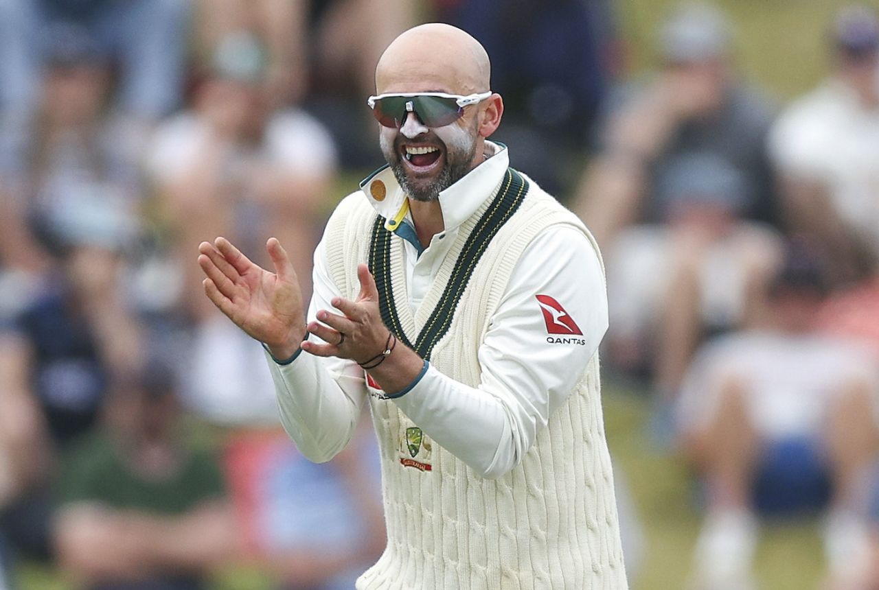 Nathan Lyon struck three times in two overs to bag a five-for, New Zealand vs Australia, 1st Test, Wellington, 4th day, March 3, 2024