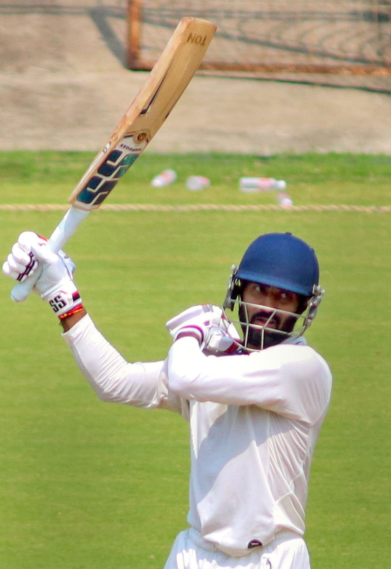 Himanshu Mantri made a vital century for Madhya Pradesh, Vidarbha vs Madhya Pradesh, semi-final, 2nd day, Nagpur, Ranji Trophy, March 3, 2024