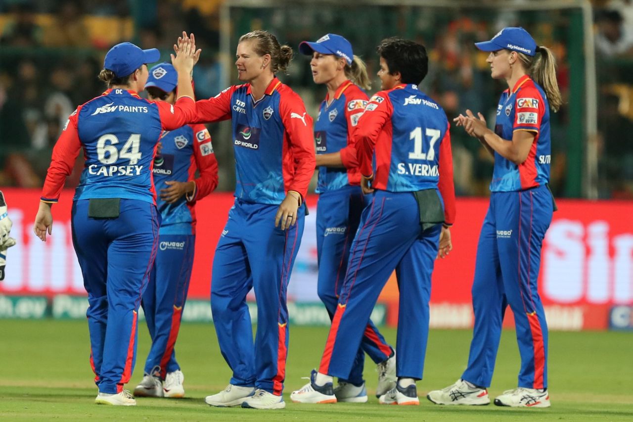 Jess Jonassen picked up two wickets in her first over, Gujarat Giants vs Delhi Capitals, WPL 2024, Bengaluru, March 3, 2024
