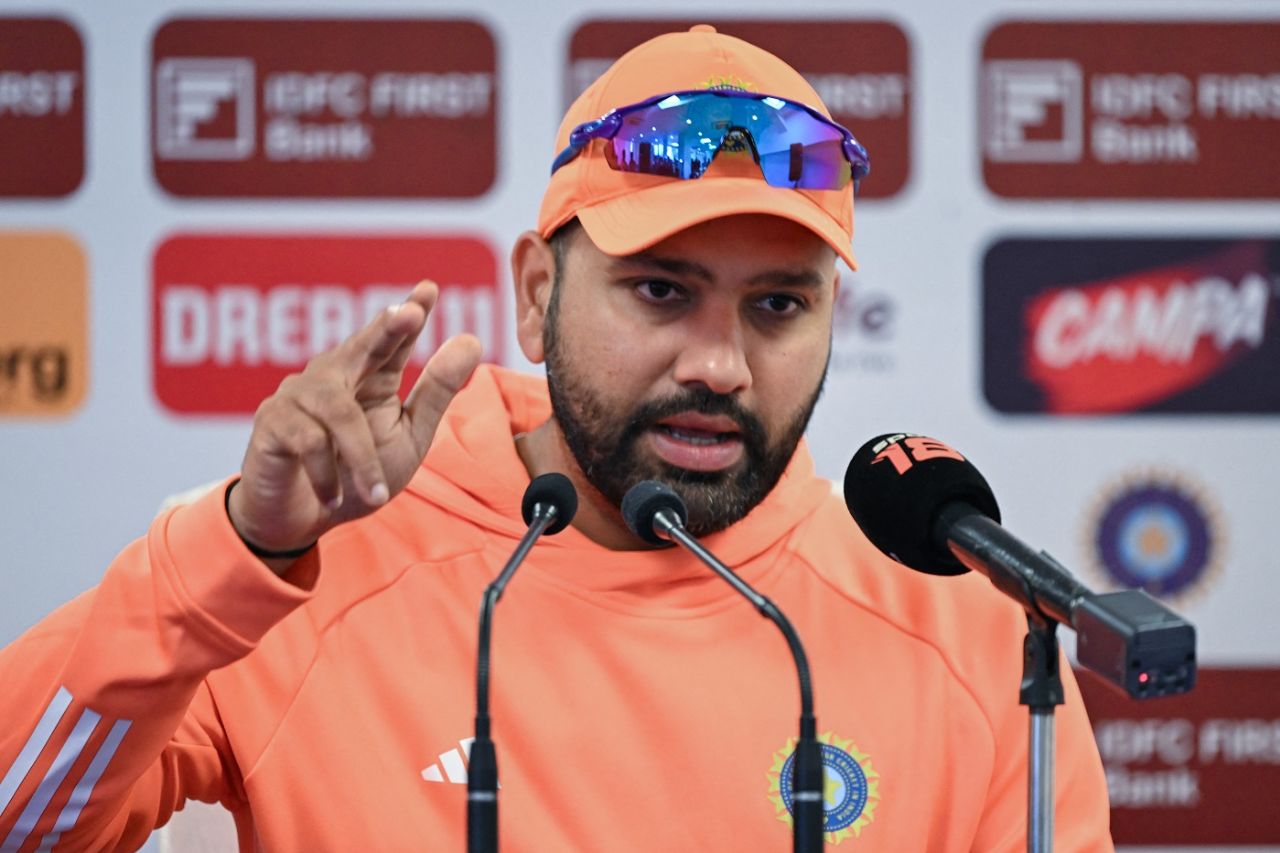 Rohit Sharma speaks to the media, India vs England, Dharamsala, March 6, 2024