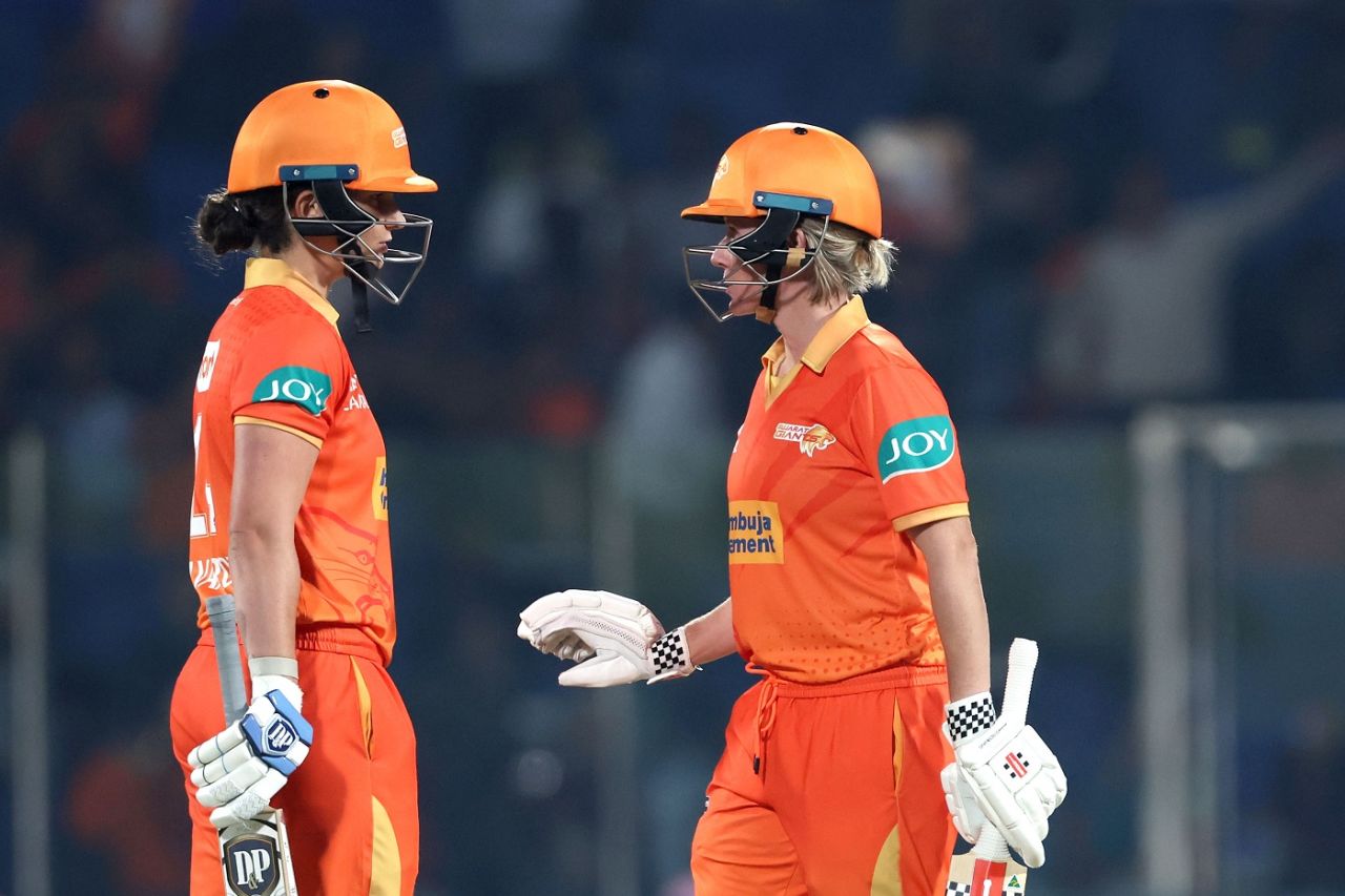 Laura Wolvaardt and Beth Mooney put on their highest opening stand in Delhi, Gujarat Giants vs Royal Challengers Bangalore, WPL, Delhi, March 6, 2024