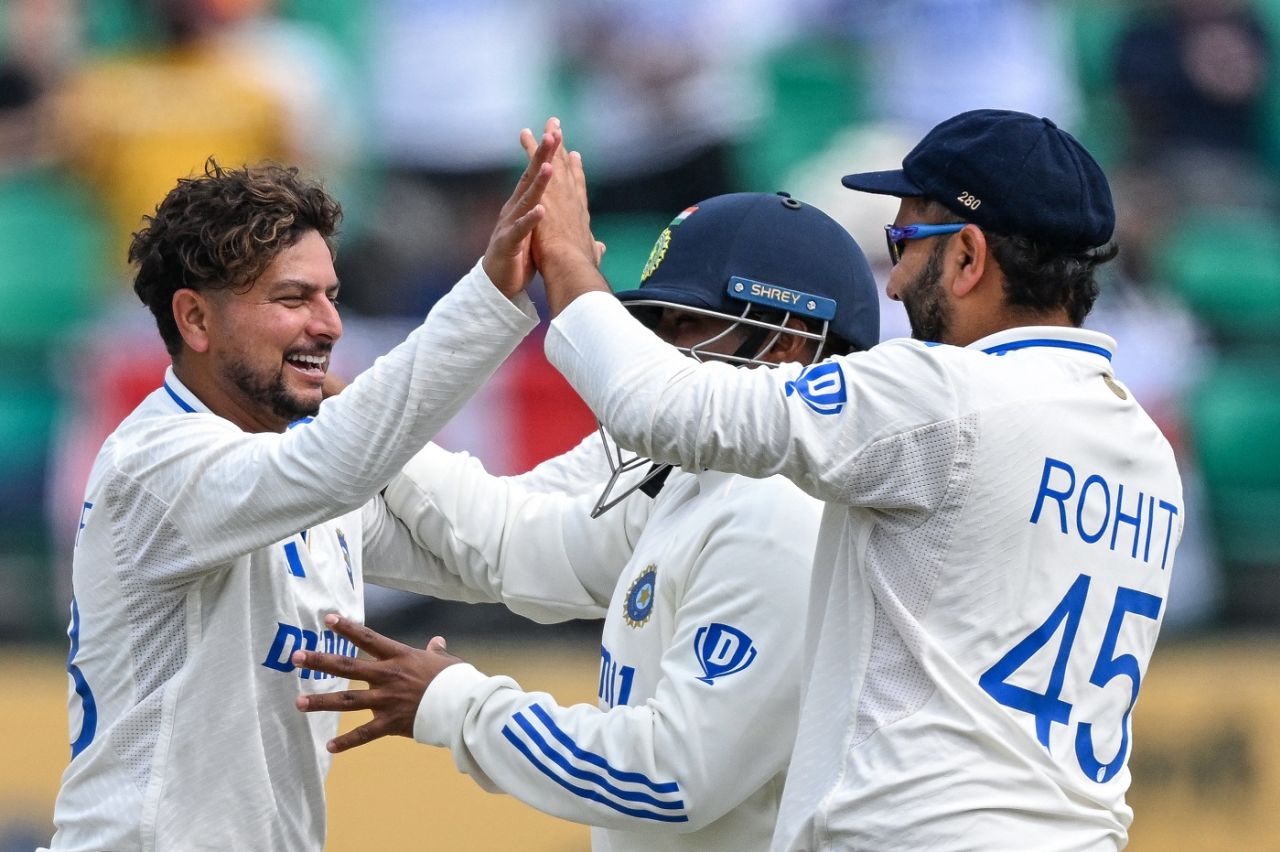 Kuldeep Yadav got a wicket at the stroke of lunch, India vs England, 5th Test, Dharamsala, 1st day, March 7, 2024