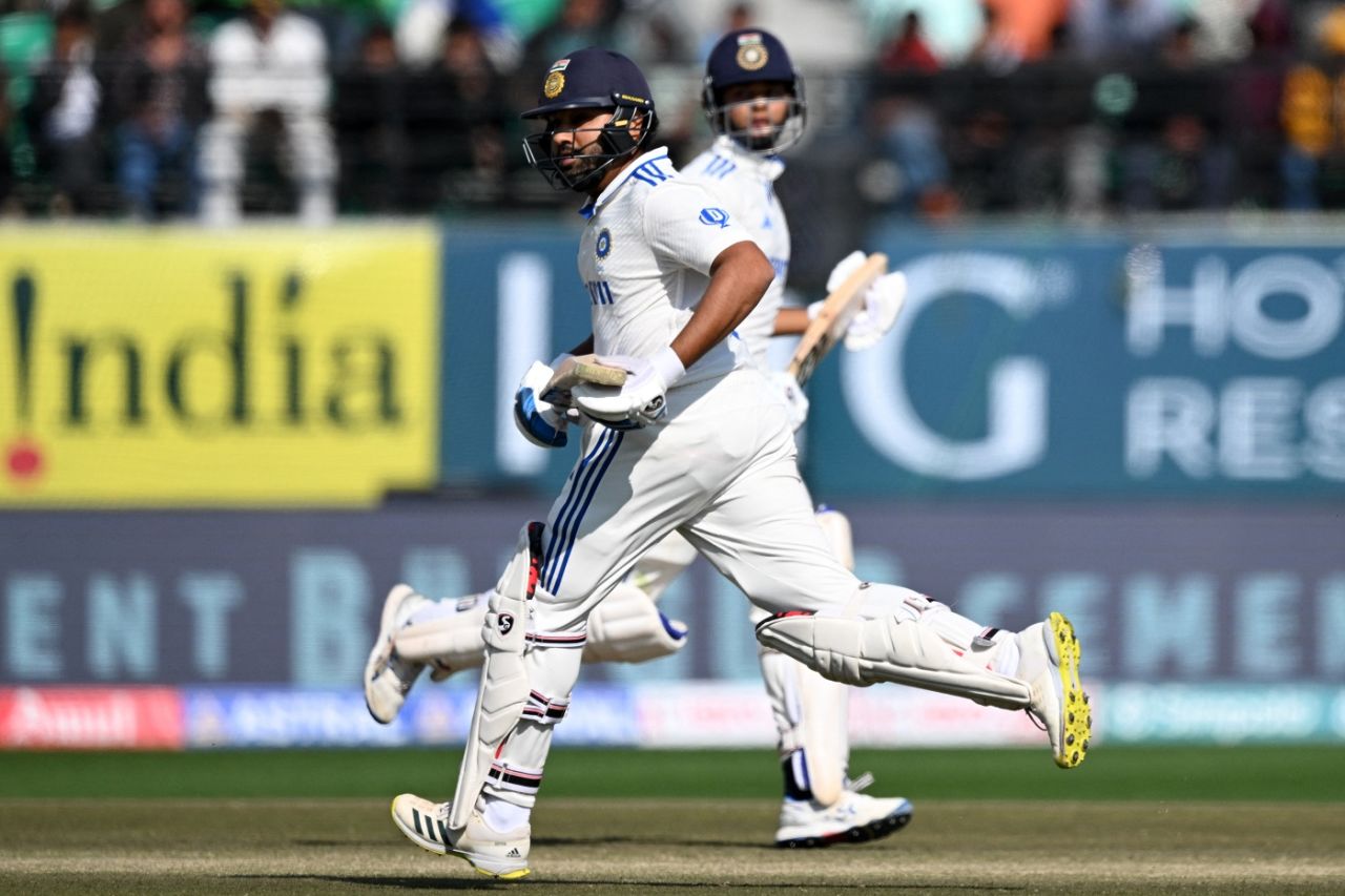 Rohit Sharma and Yashasvi Jaiswal gave India a strong start, India vs England, 5th Test, Dharamsala, 1st day, March 7, 2024