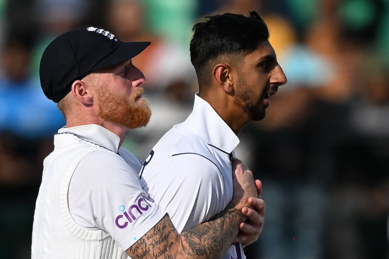 Shoaib Bashir got Ben Stokes the first breakthrough, India vs England, 5th Test, Dharamsala, 1st day, March 7, 2024