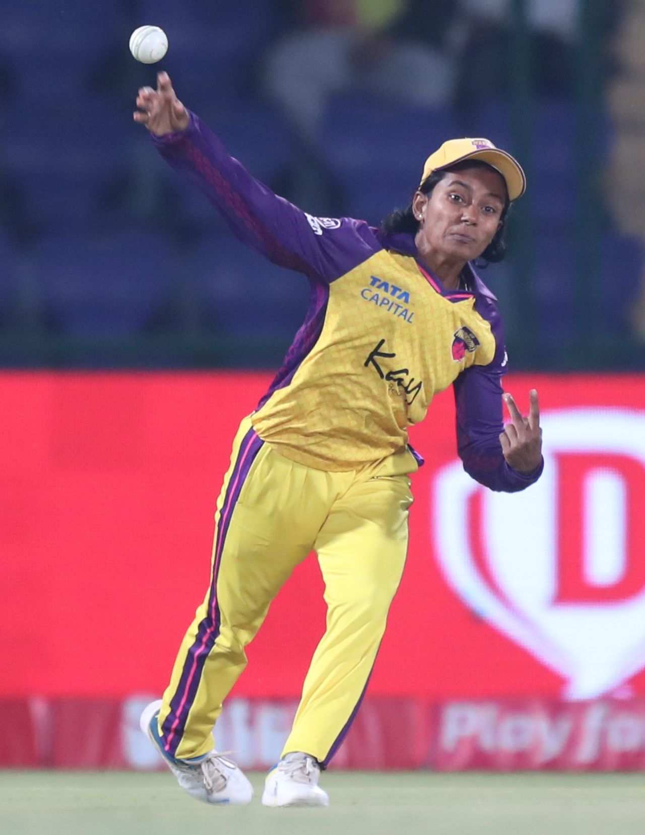 Uma Chetry was on her WPL debut, UP Warriorz vs Mumbai Indians, WPL 2024, Delhi, March 7, 2024