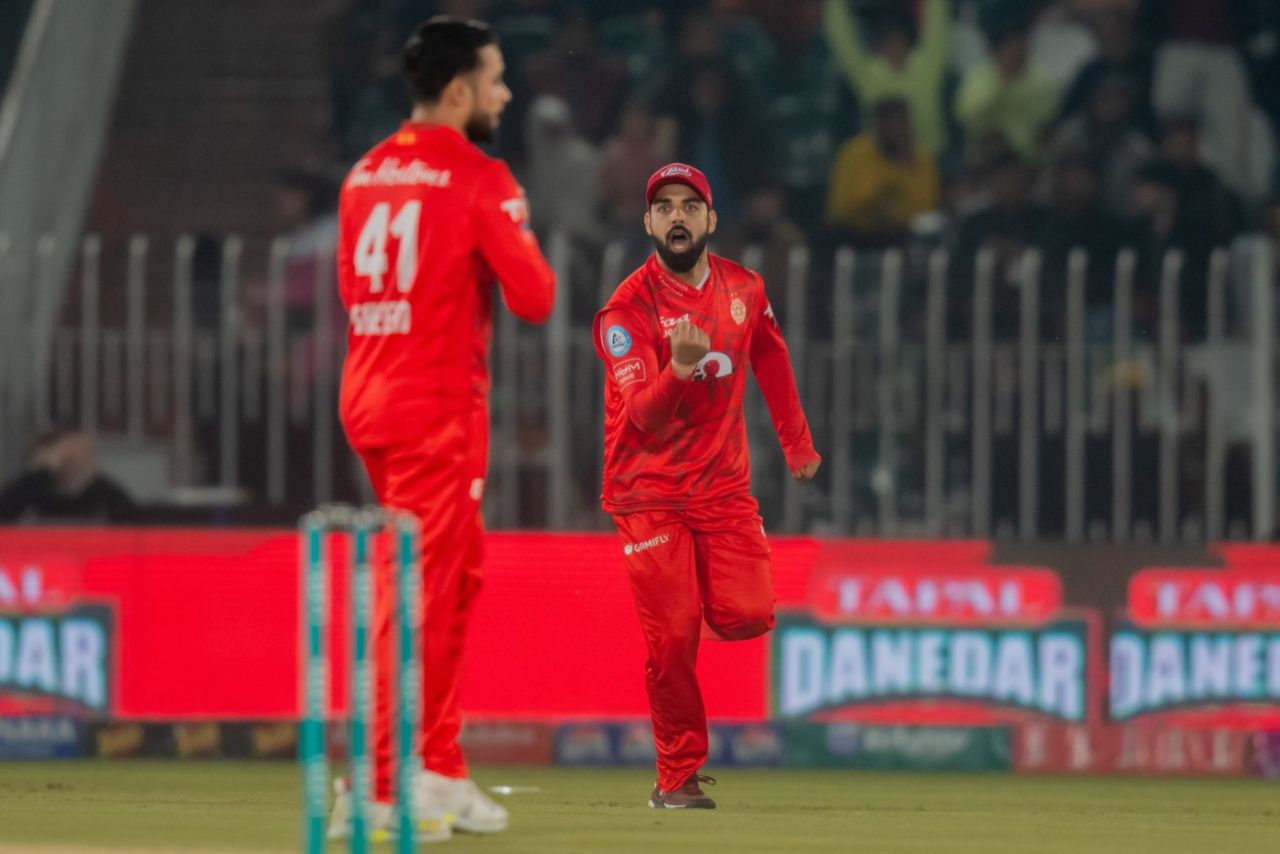 Shadab Khan's Islamabad United were on fire early on, Islamabad United vs Karachi Kings, PSL 2024, Rawalpindi, March 7, 2024