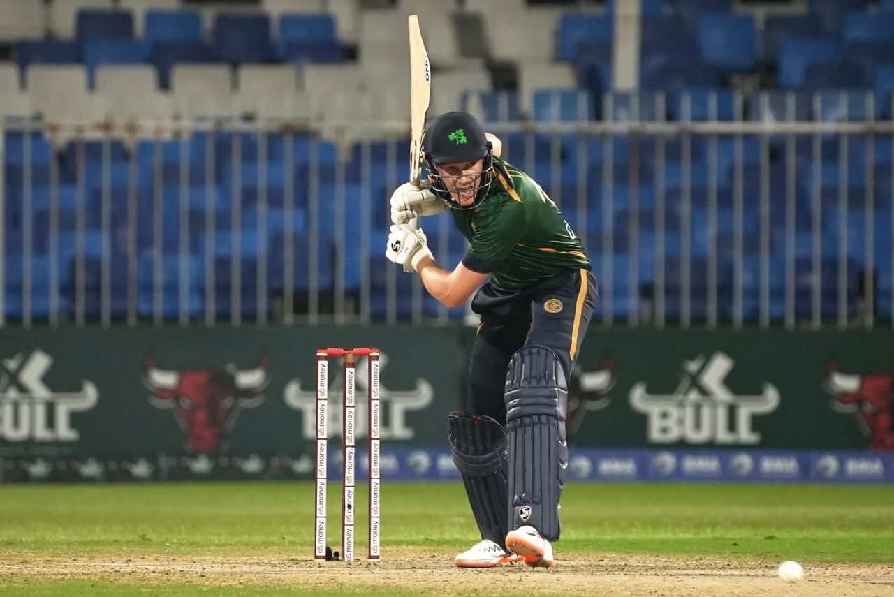 Harry Tector kept Ireland's chase ticking, Afghanistan vs Ireland, 1st ODI, Sharjah, March 7, 2024