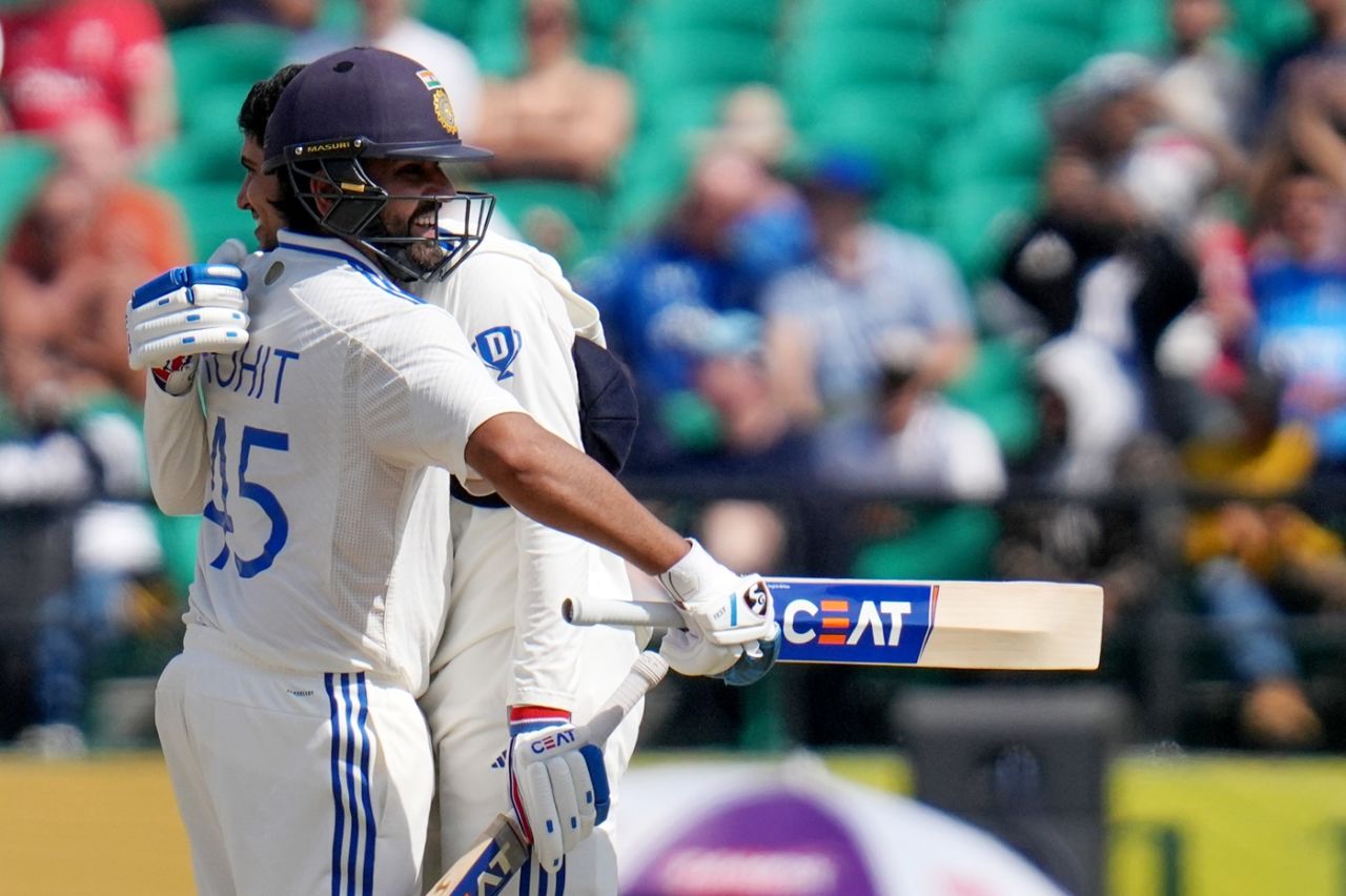 Rohit Sharma and Shubman Gill made centuries, India vs England, 5th Test, Dharamsala, 2nd day, March 8, 2024