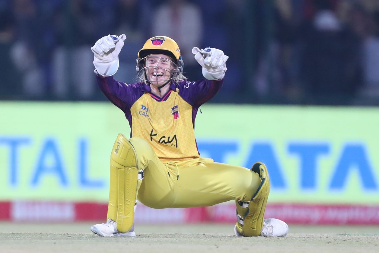 How did UP Warriorz pull that off? - Alyssa Healy's reaction says it all, Delhi Capitals vs UP Warriorz, WPL, Delhi, March 8, 2024