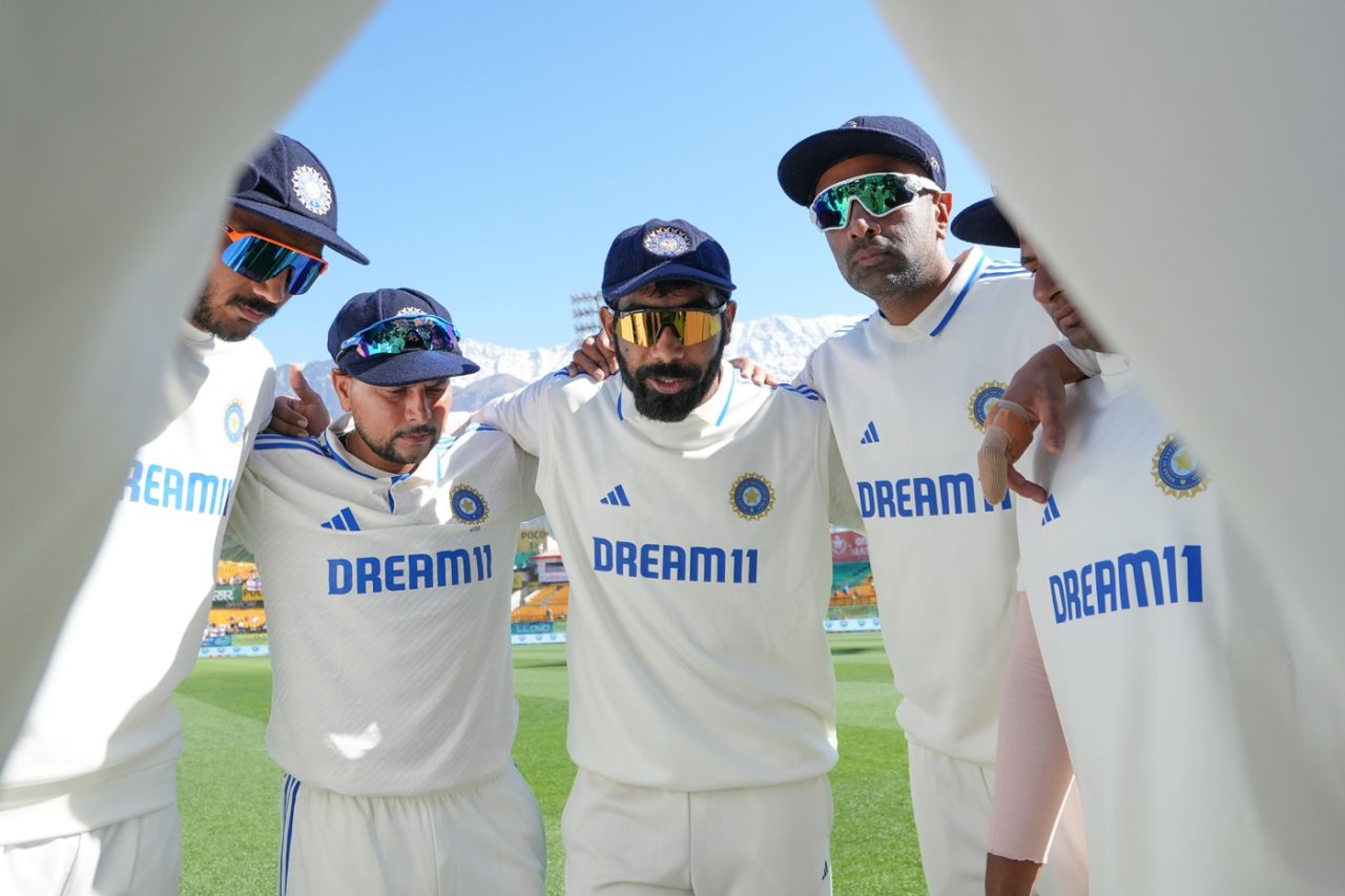 Jasprit Bumrah took charge of India in Rohit Sharma's absence due to a stiff back, India vs England, 5th Test, Dharamsala, 3rd day, March 9, 2024