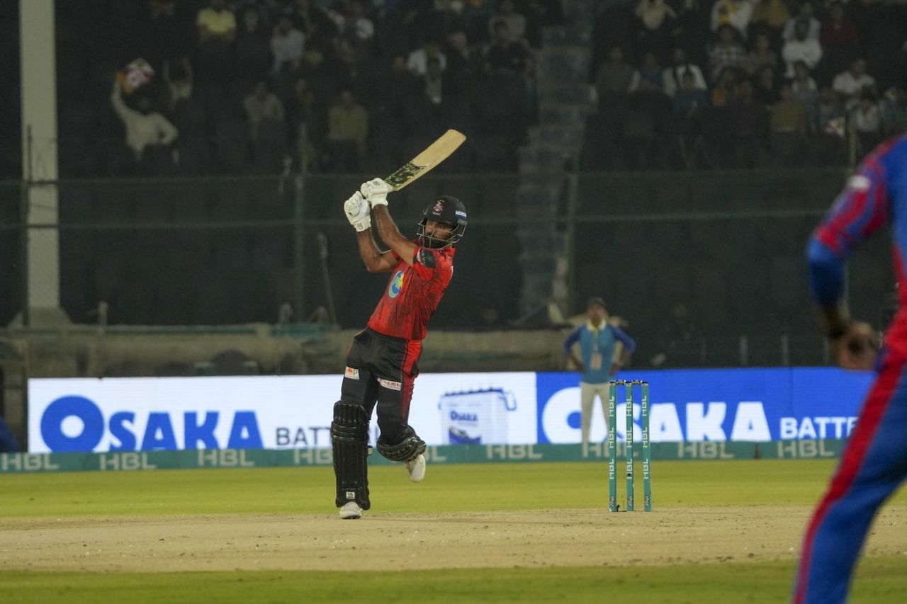 Fakhar Zaman slammed a quick half-century, Karachi Kings vs Lahore Qalandars, PSL, Karachi, March 9, 2024