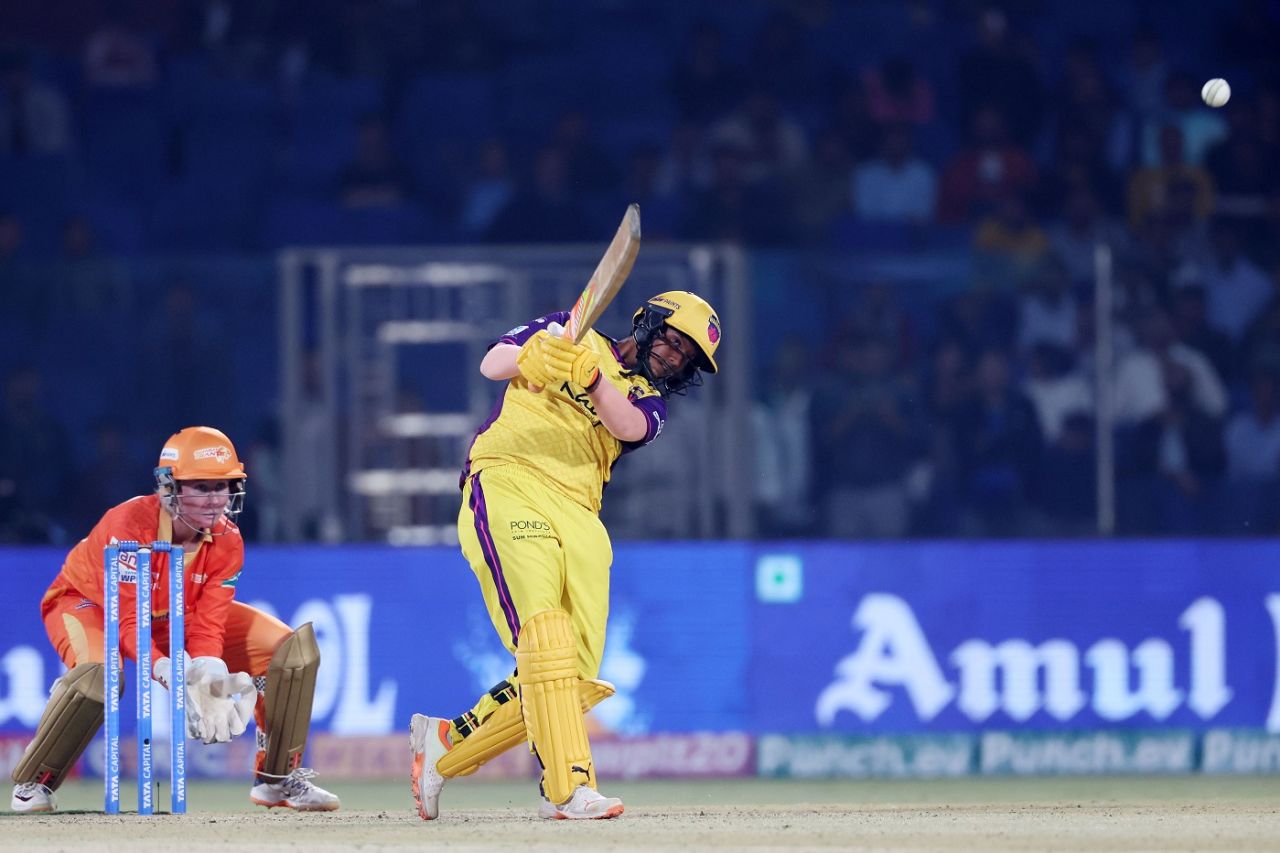 Deepti Sharma kept the big hits flowing, Gujarat Giants vs UP Warriorz, WPL, Delhi, March 11, 2024