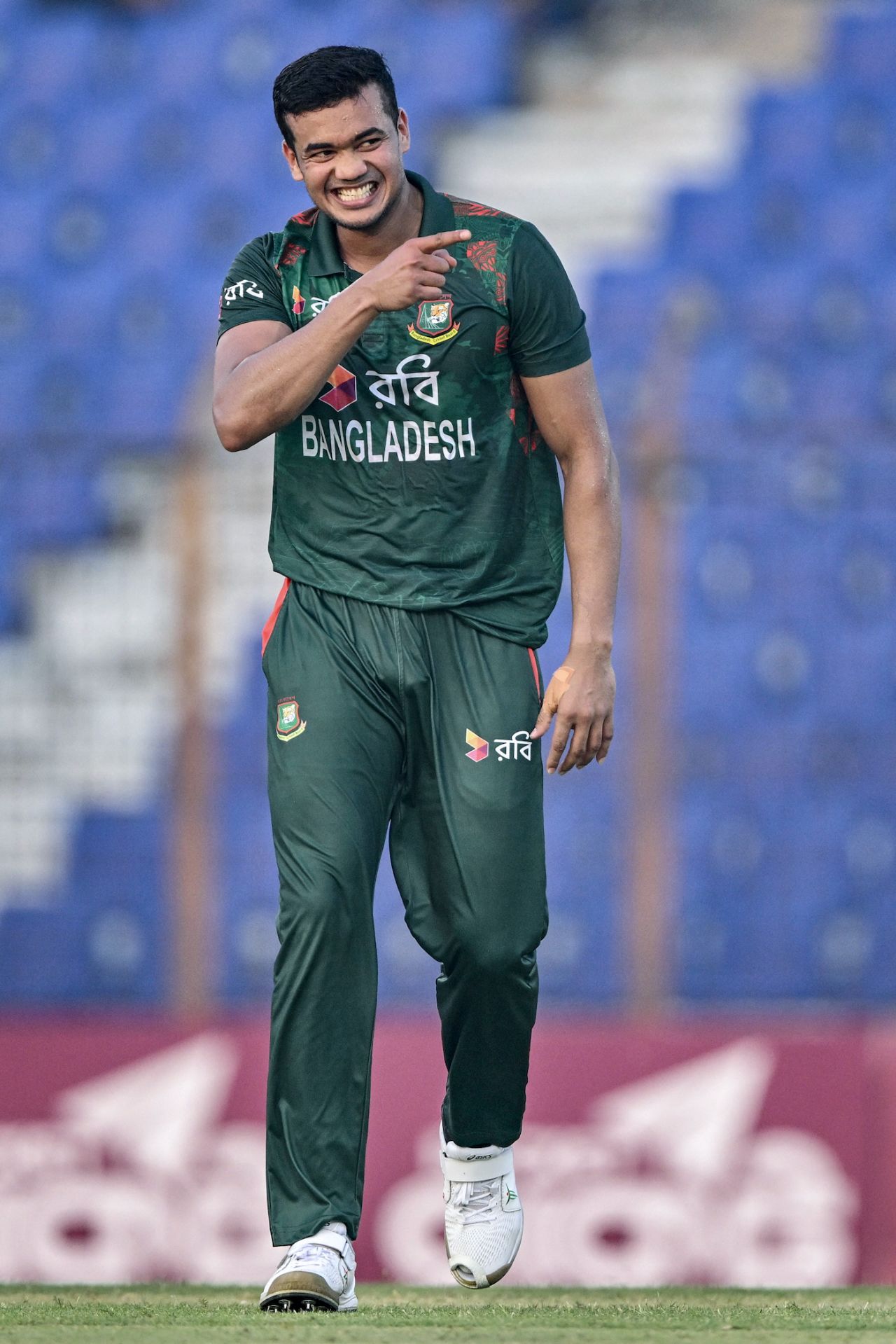 Taskin Ahmed finished with 3 for 60, Bangladesh vs Sri Lanka, 1st ODI, Chattogram, March 13, 2024