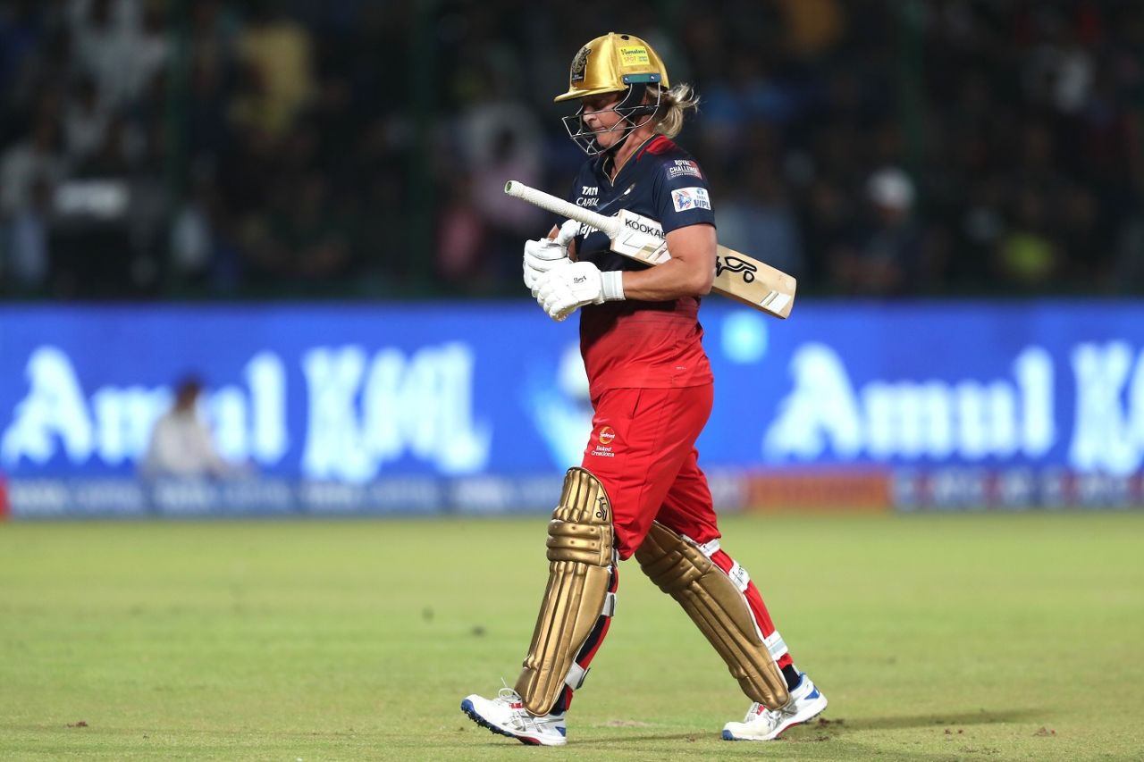 Sophie Devine's poor run of form continued, Mumbai Indians vs Royal Challengers Bangalore, WPL, Eliminator, Delhi, March 15, 2024