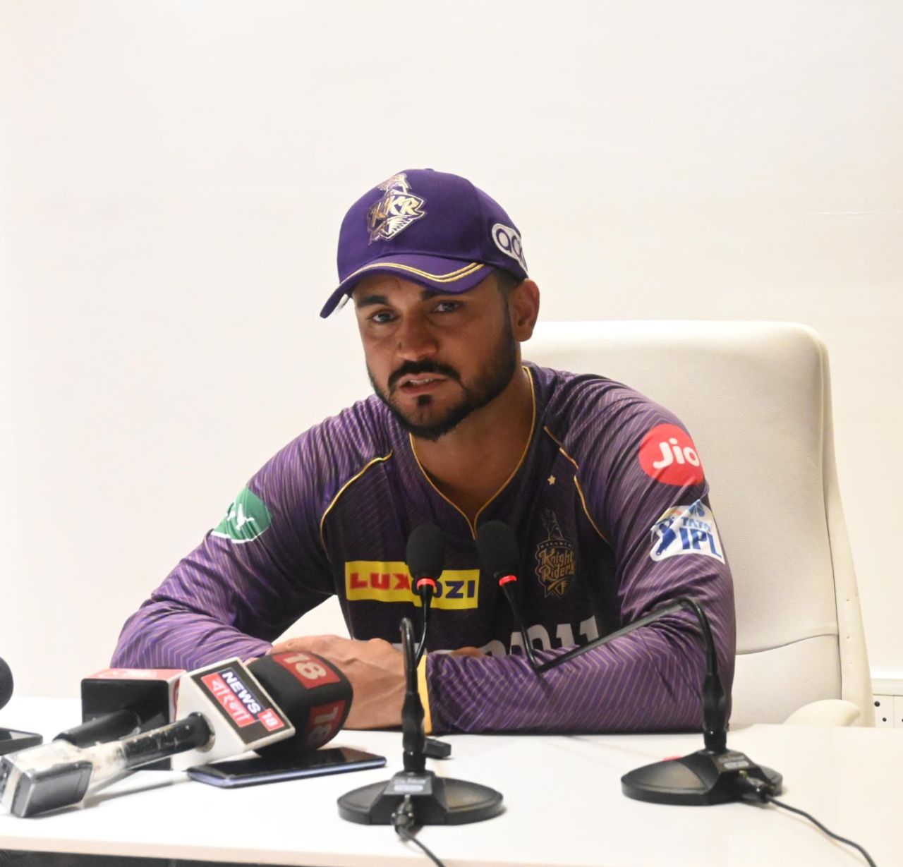 KKR's Manish Pandey addresses the media, IPL 2024, Kolkata, March 15, 2024