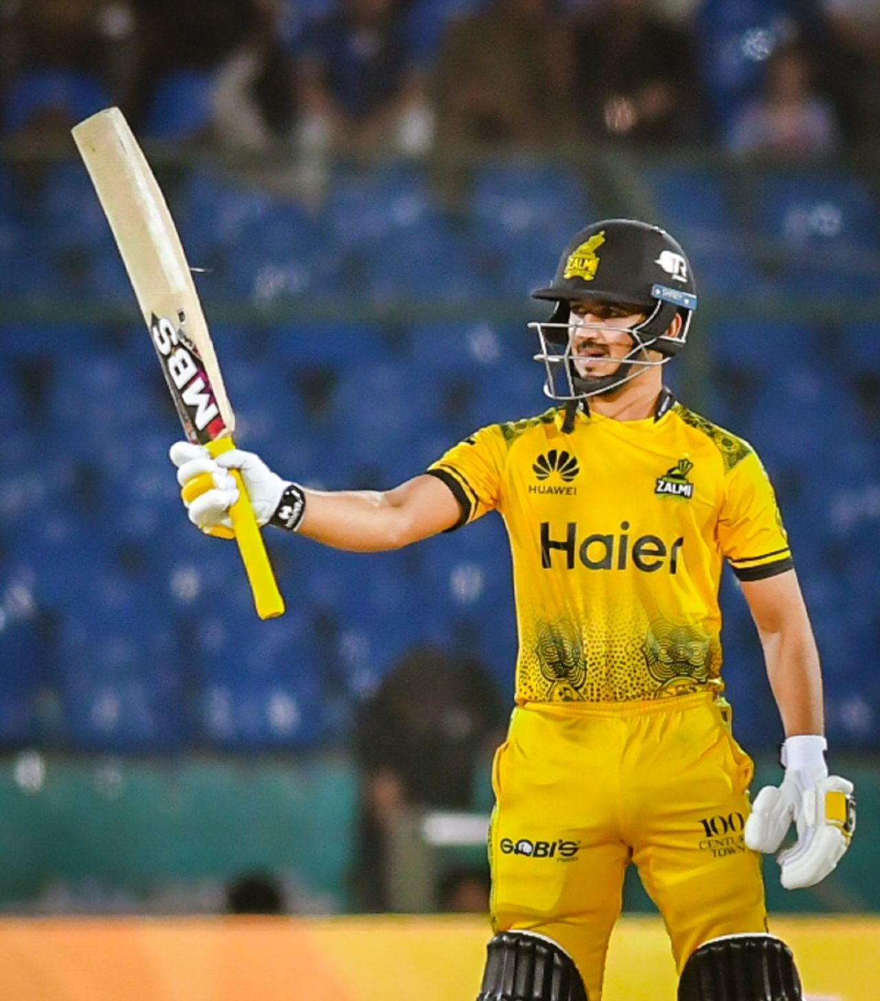 Saim Ayub hit a quick fifty, Peshawar Zalmi vs Islamabad United, Eliminator 2, PSL 2024, Karachi, March 16, 2024