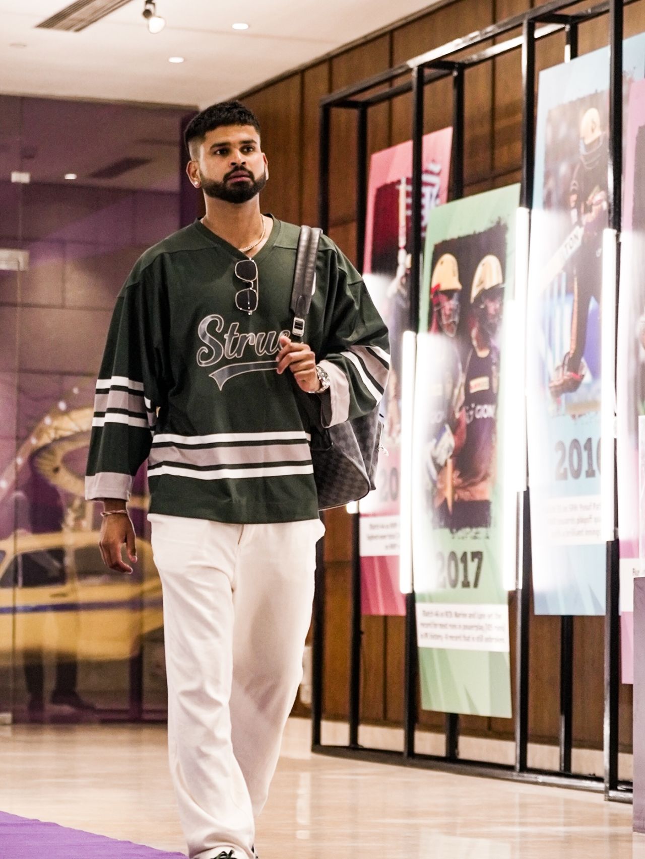 Shreyas Iyer links up with KKR, Kolkata, March 16, 2024