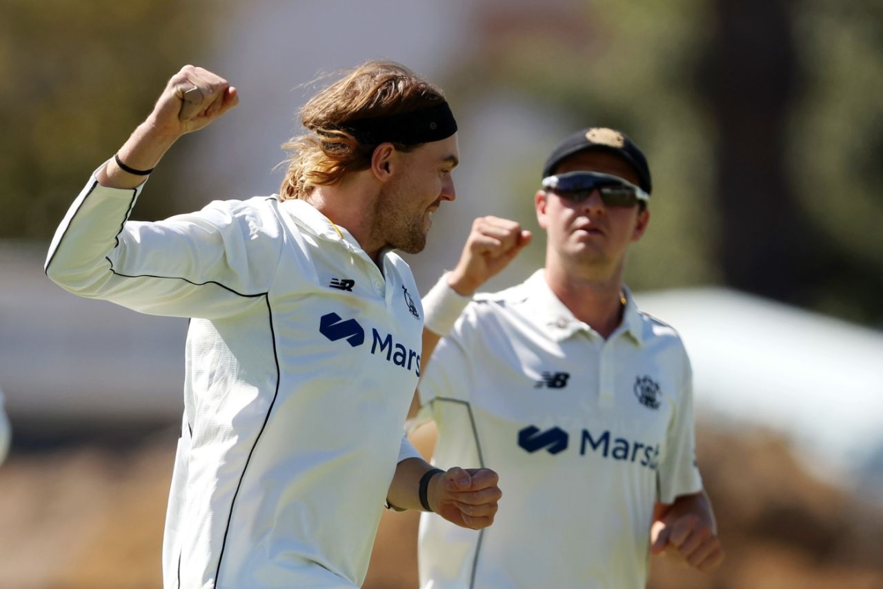 Corey Rocchiccioli broke through, Western Australia vs Tasmania, Sheffield Shield, Final, WACA, March 22, 2024