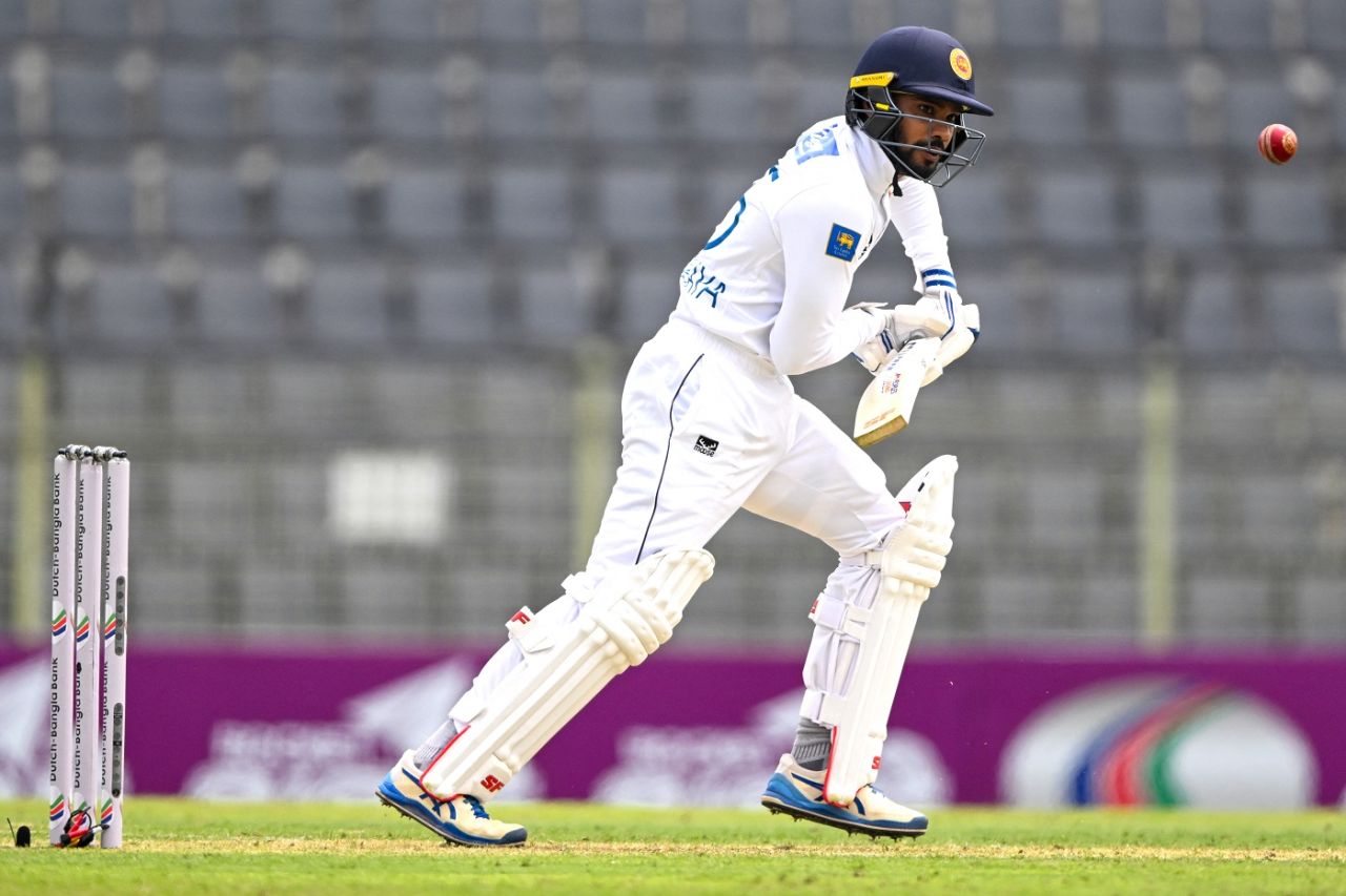 Dhananjaya de Silva was positive in his approach, Bangladesh vs Sri Lanka, 1st Test, day 1, Sylhet, March 22, 2024