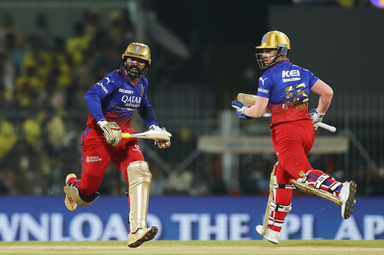 Dinesh Karthik and Anuj Rawat's stand rescued RCB, Chennai Super Kings vs Royal Challengers Bengaluru, IPL 2024, Chennai, March 22, 2024