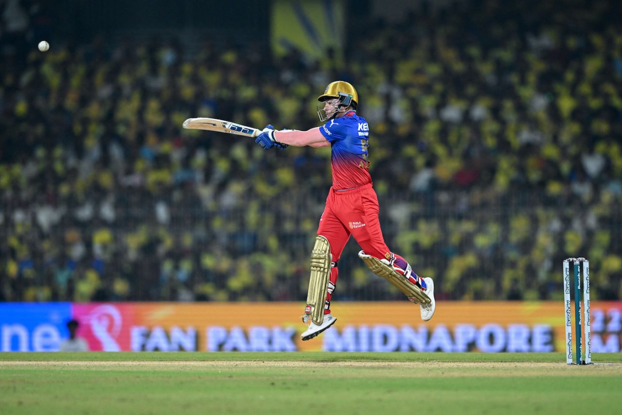 Anuj Rawat flays as he flies, Chennai Super Kings vs Royal Challengers Bengaluru, IPL 2024, Chennai, March 22, 2024