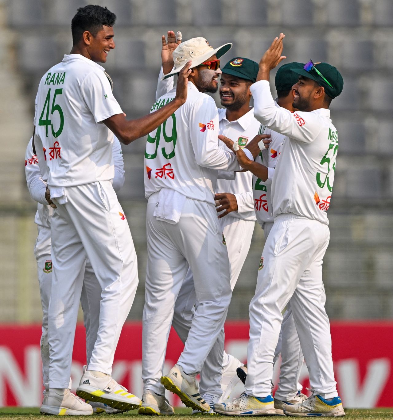 Nahid Rana struck twice after Bangladesh conceded a 92-run lead, Bangladesh vs Sri Lanka, 1st Test, day 2, Sylhet, March 23, 2024 