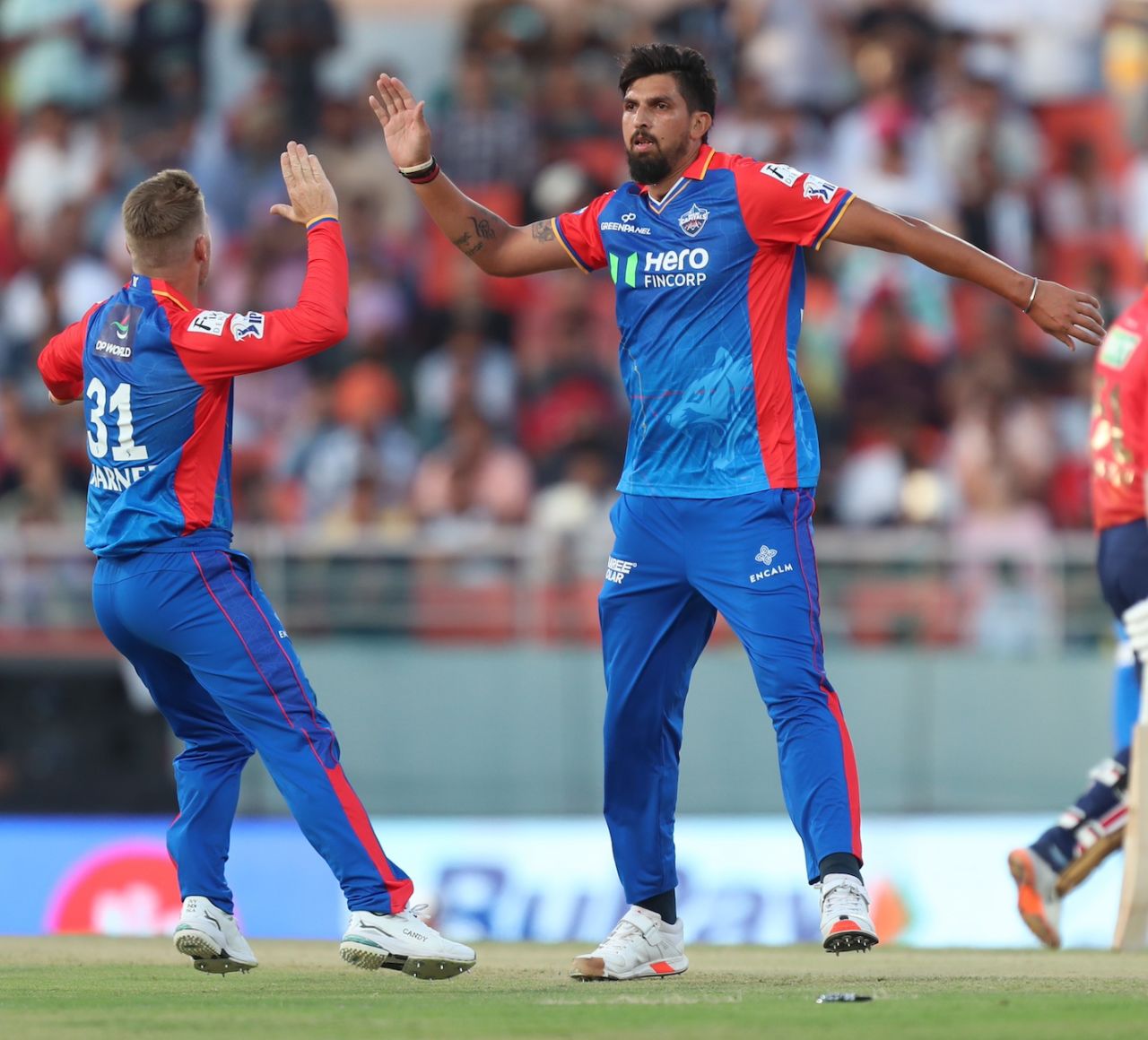 Shikhar Dhawan was off the blocks in a flash