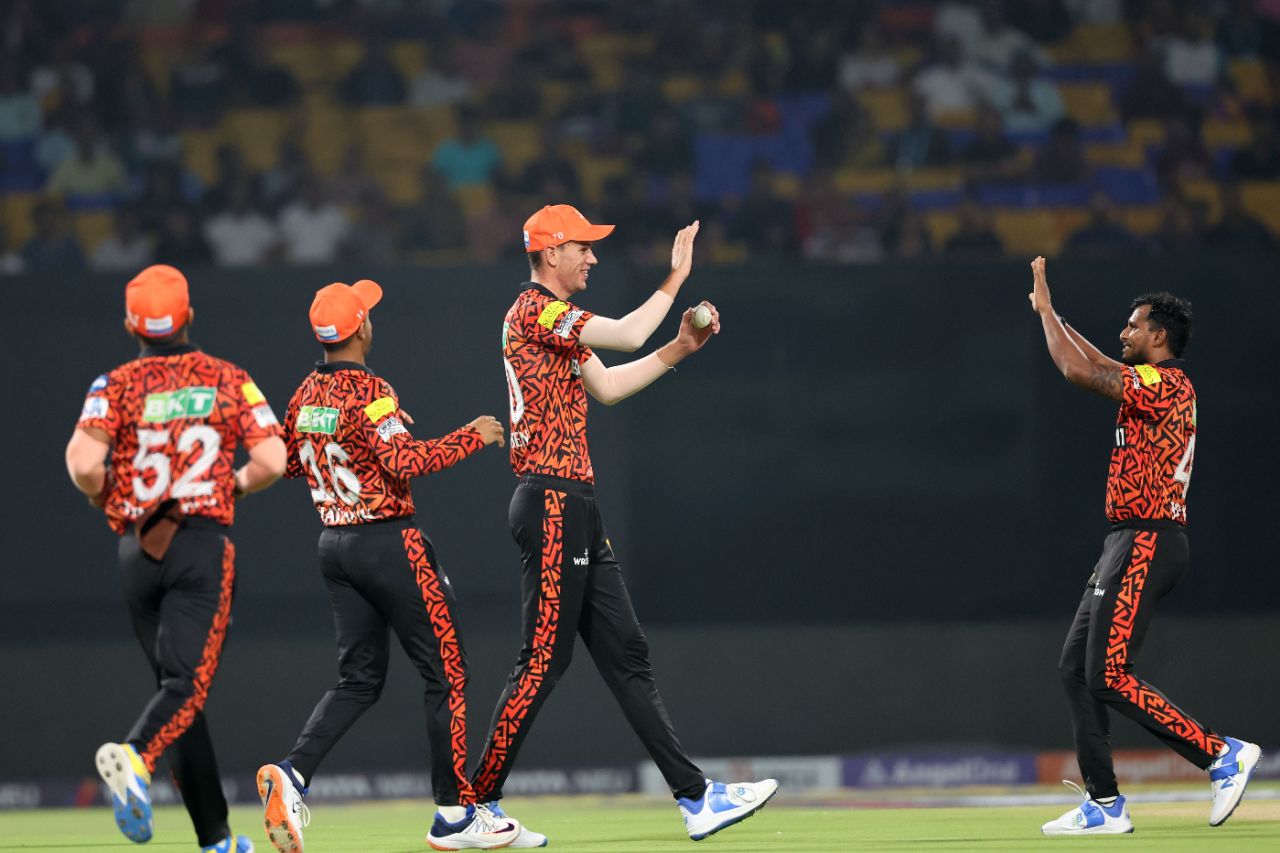 Marco Jansen and T Natarajan combined to send back Venkatesh Iyer, Kolkata Knight Riders vs Sunrisers Hyderabad, IPL 2024, Kolkata, March 23, 2024