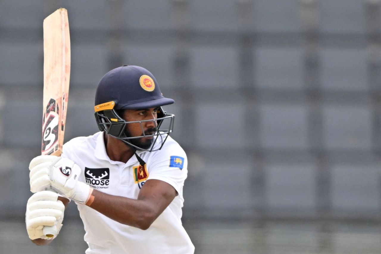 Kamindu Mendis played his shots from the moment he walked in, Bangladesh vs Sri Lanka, 1st Test, day 3, Sylhet, March 24, 2024