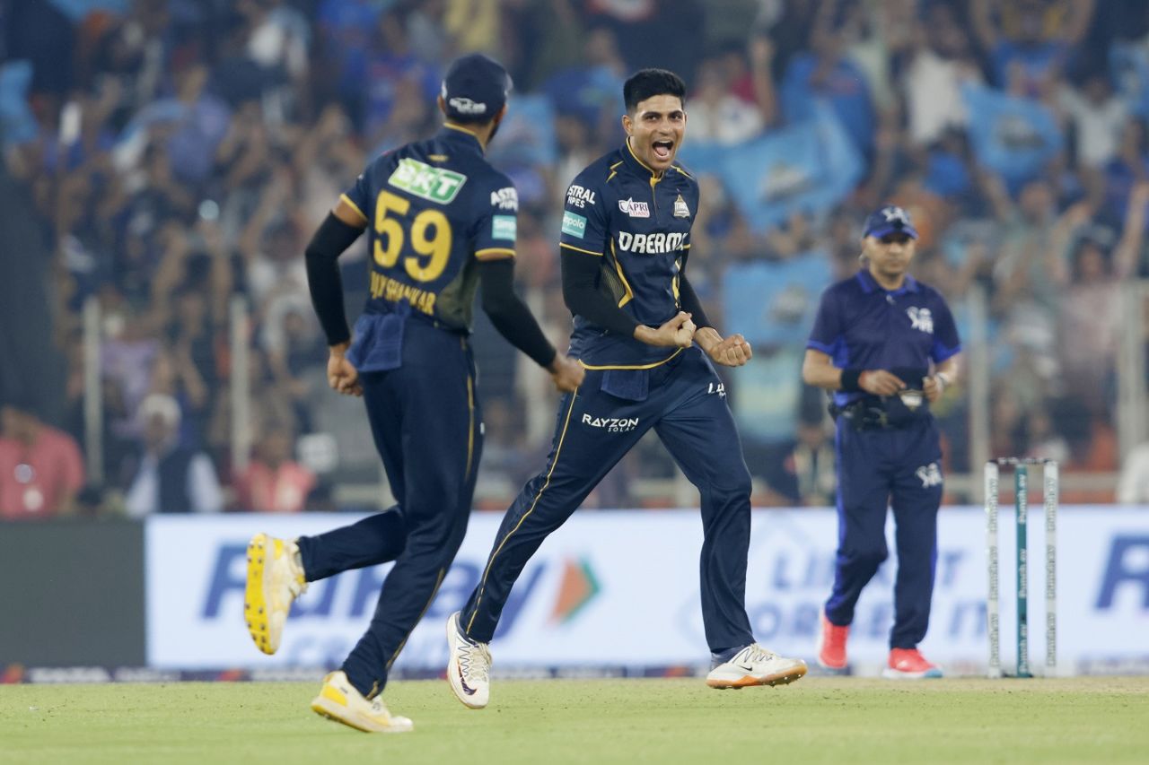Shubman Gill made a winning start to his IPL captaincy debut, Gujarat Titans vs Mumbai Indians, IPL 2024, Ahmedabad, March 24, 2024