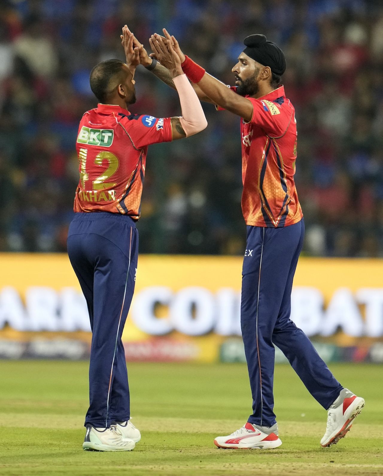Harpreet Brar ended a promising innings from Rajat Patidar, Royal Challengers Bengaluru vs Punjab Kings, IPL 2024, Bengaluru, March 25, 2024
