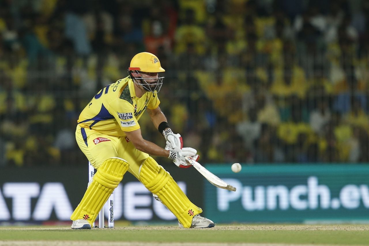 Daryl Mitchell couldn't quite get to a higher gear, Chennai Super Kings vs Gujarat Titans, IPL 2024, Chennai, March 26, 2024