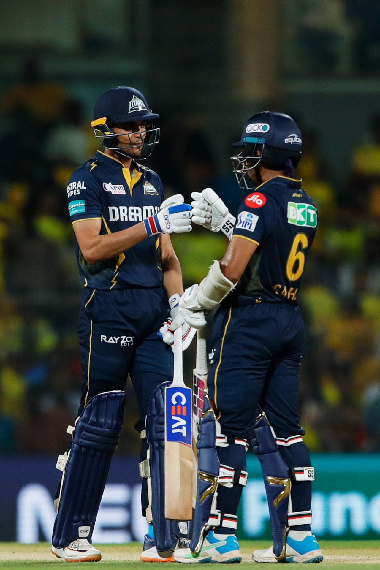 Shubman Gill and Wriddhiman Saha set the pace for Gujarat Titans, Chennai Super Kings vs Gujarat Titans, IPL 2024, Chennai, March 26, 2024