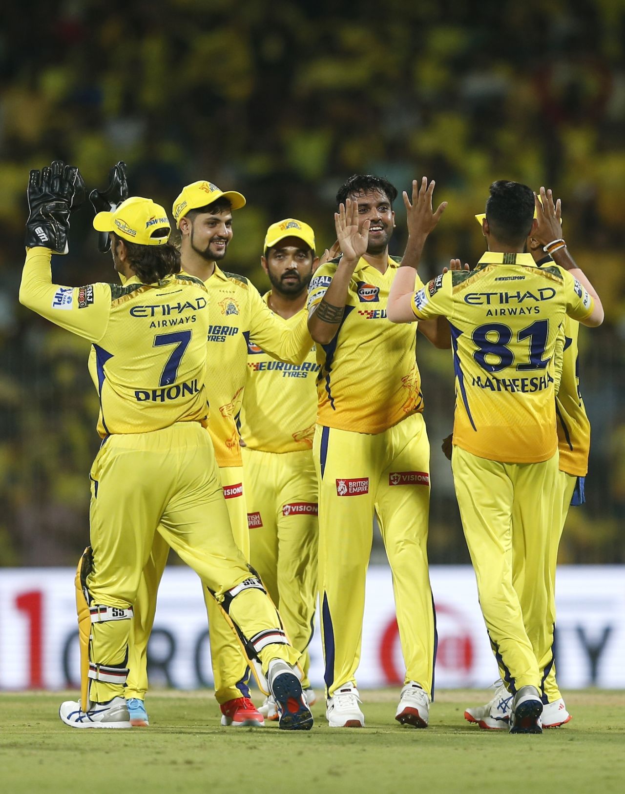 Deepak Chahar softened Wriddhiman Saha up with a bouncer and then had him caught in the deep, Chennai Super Kings vs Gujarat Titans, IPL 2024, Chennai, March 26, 2024