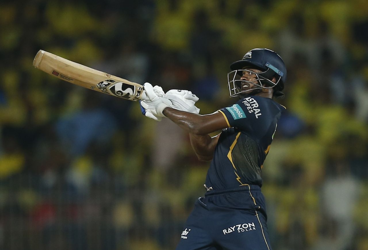 B Sai Sudharsan battled hard for Titans with a 31-ball 37 ...
