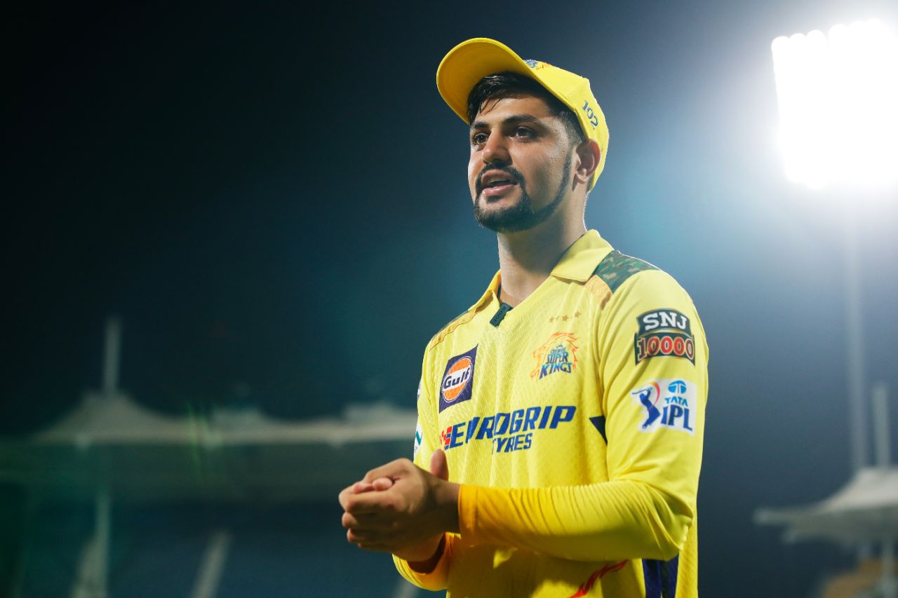 Sameer Rizvi, on the evening he debuted for Chennai Super Kings, Chennai Super Kings vs Gujarat Titans, IPL 2024, Chennai, March 26, 2024