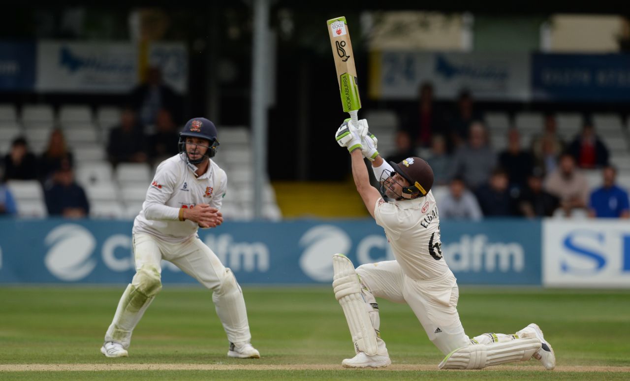 Dean Elgar in action for Surrey against Essex in the 2018 County Championship, Chelmsford, September 4, 2018