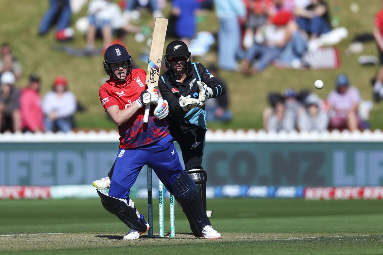 Nat Sciver-Brunt shared a fifty stand with Heather Knight, New Zealand Women vs England Women, 5th T20, Wellington, March 29, 2024