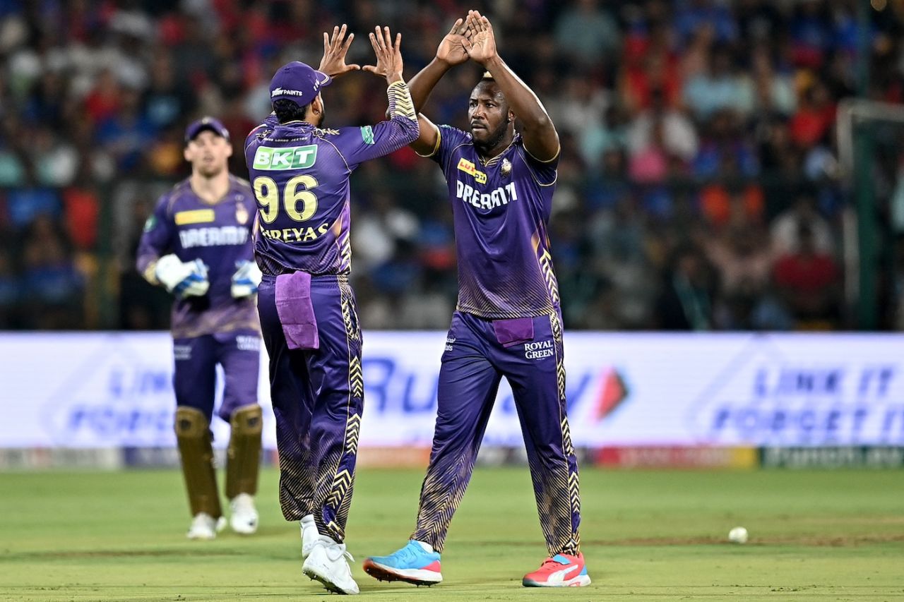 Andre Russell's pace variations deceived RCB batters often, Royal Challengers Bengaluru vs Kolkata Knight Riders, IPL 2024, Bengaluru, March 29, 2024