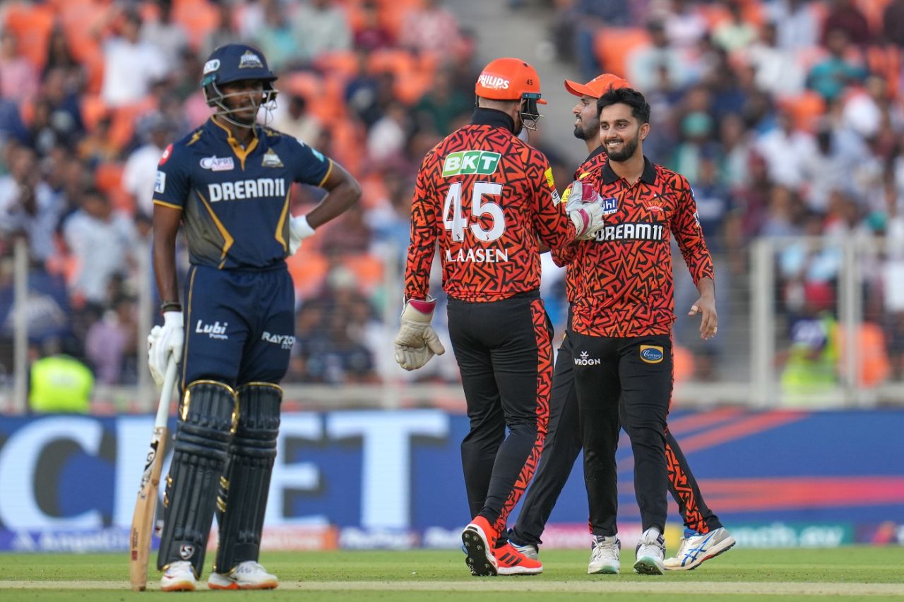 Mayank Markande checked Gujarat Titans with Shubman Gill's wicket, Gujarat Titans vs Sunrisers Hyderabad, IPL 2024, Ahmedabad, March 31, 2024