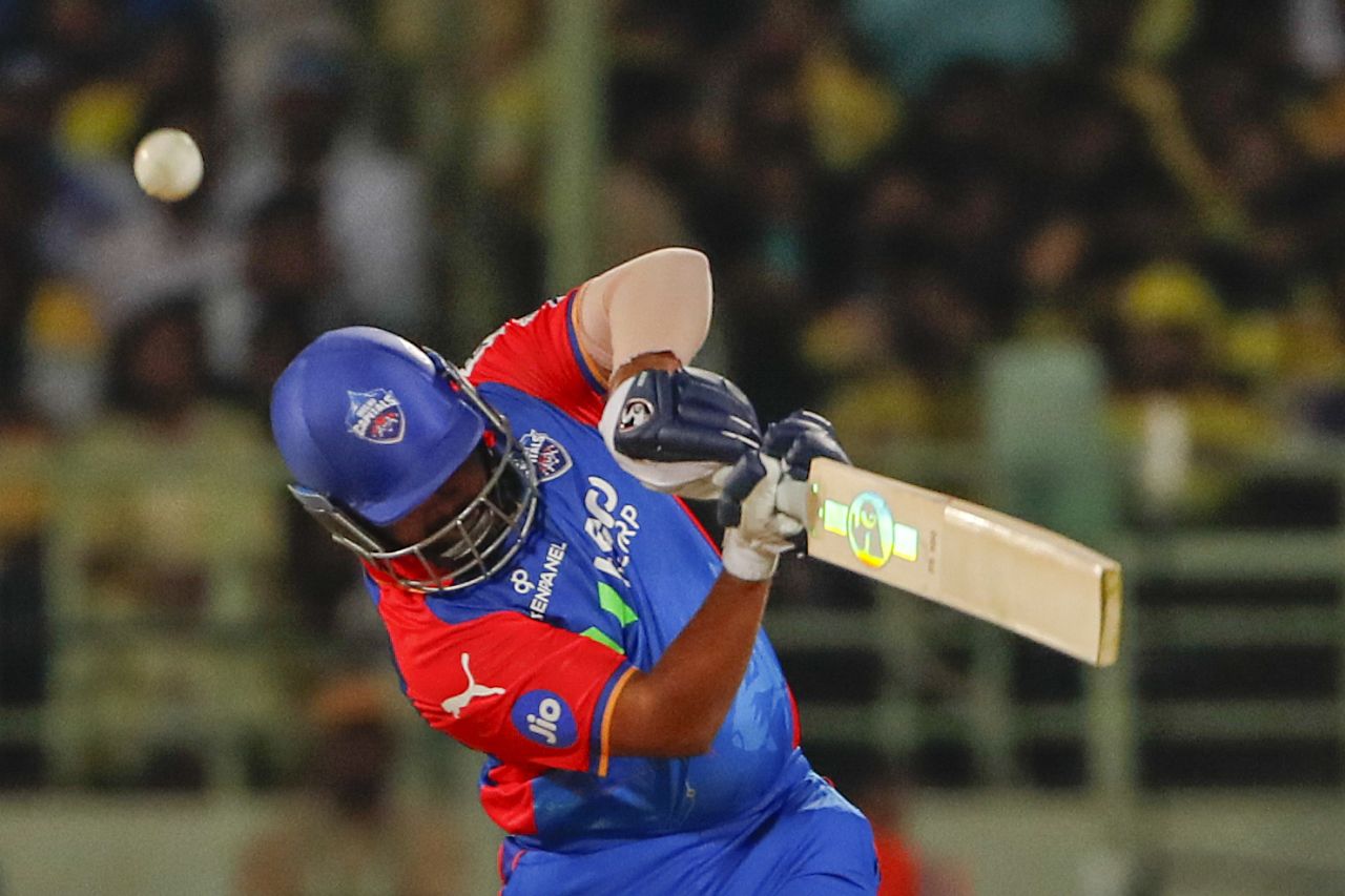 Prithvi Shaw took his time to settle down in his comeback innings, Delhi Capitals vs Chennai Super Kings, IPL 2024, Visakhapatnam, March 31, 2024