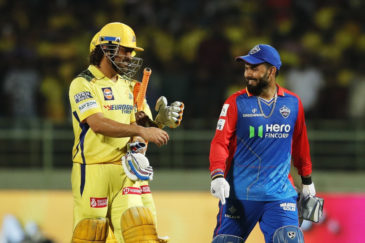 MS Dhoni and Rishabh Pant thrilled the crowd, Delhi Capitals vs Chennai Super Kings, IPL 2024, Visakhapatnam, March 31, 2024