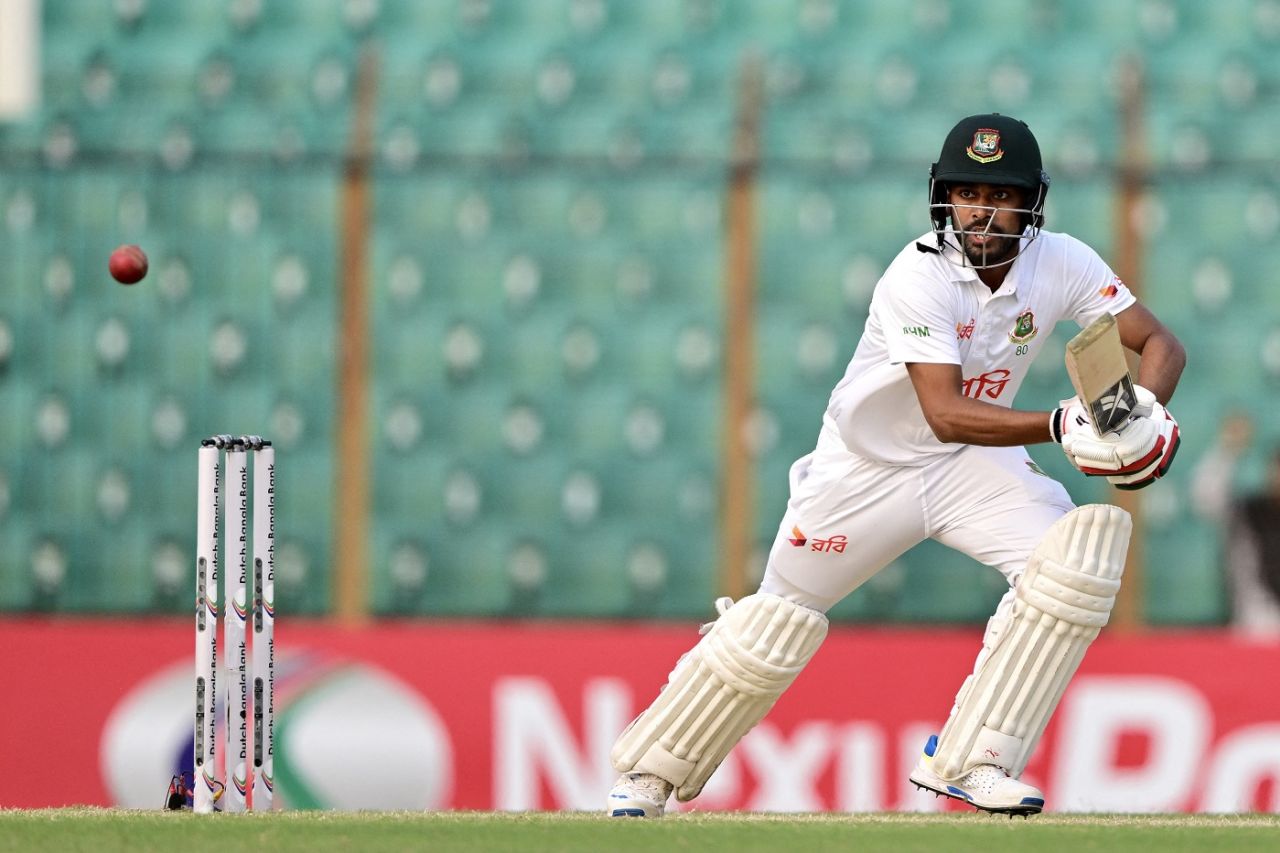 Mehidy Hasan Miraz stayed unbeaten at stumps, Bangladesh vs Sri Lanka, 2nd Test, Chattogram, 4th day, April 2, 2024