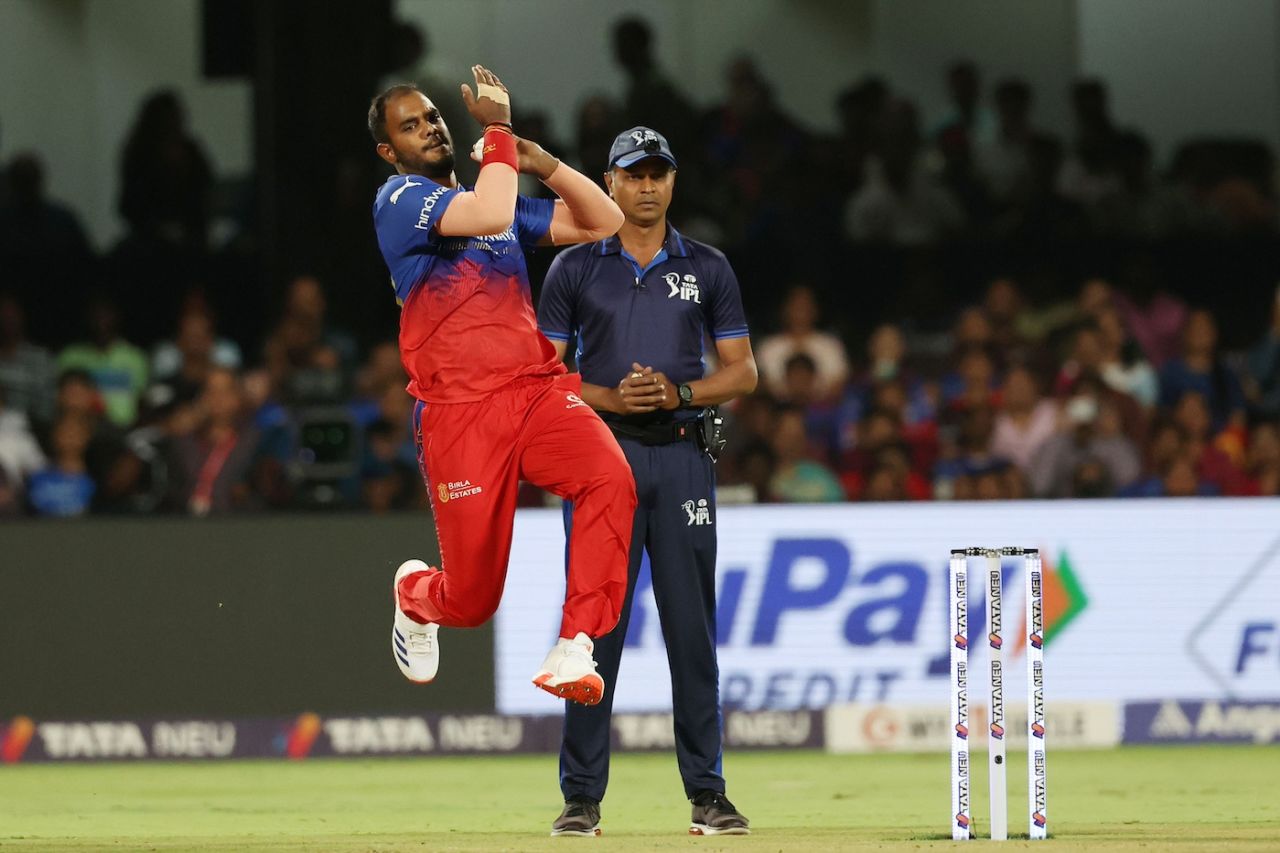 Yash Dayal took 1 for 24 in four overs, Royal Challengers Bengaluru vs Lucknow Super Giants, IPL, Bengaluru, April 2, 2024