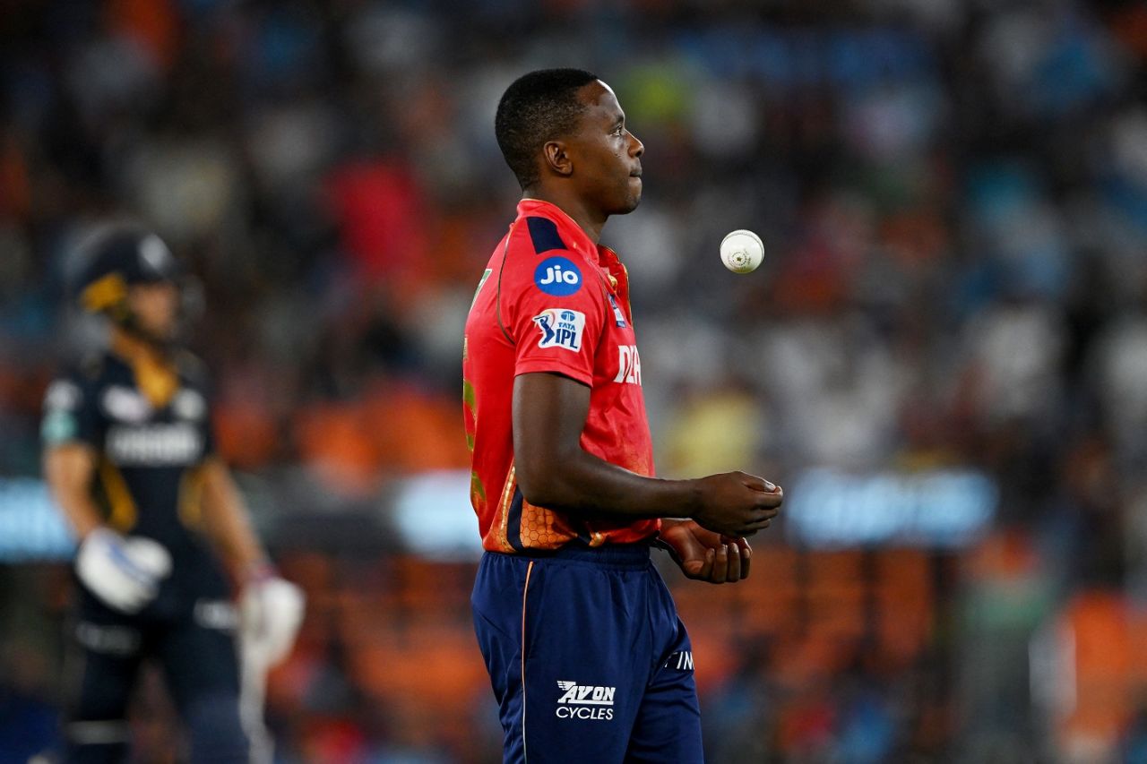 Kagiso Rabada got the first wicket for Punjab Kings, Gujarat Titans vs Punjab Kings, IPL 2024, Ahmedabad, April 4, 2024
